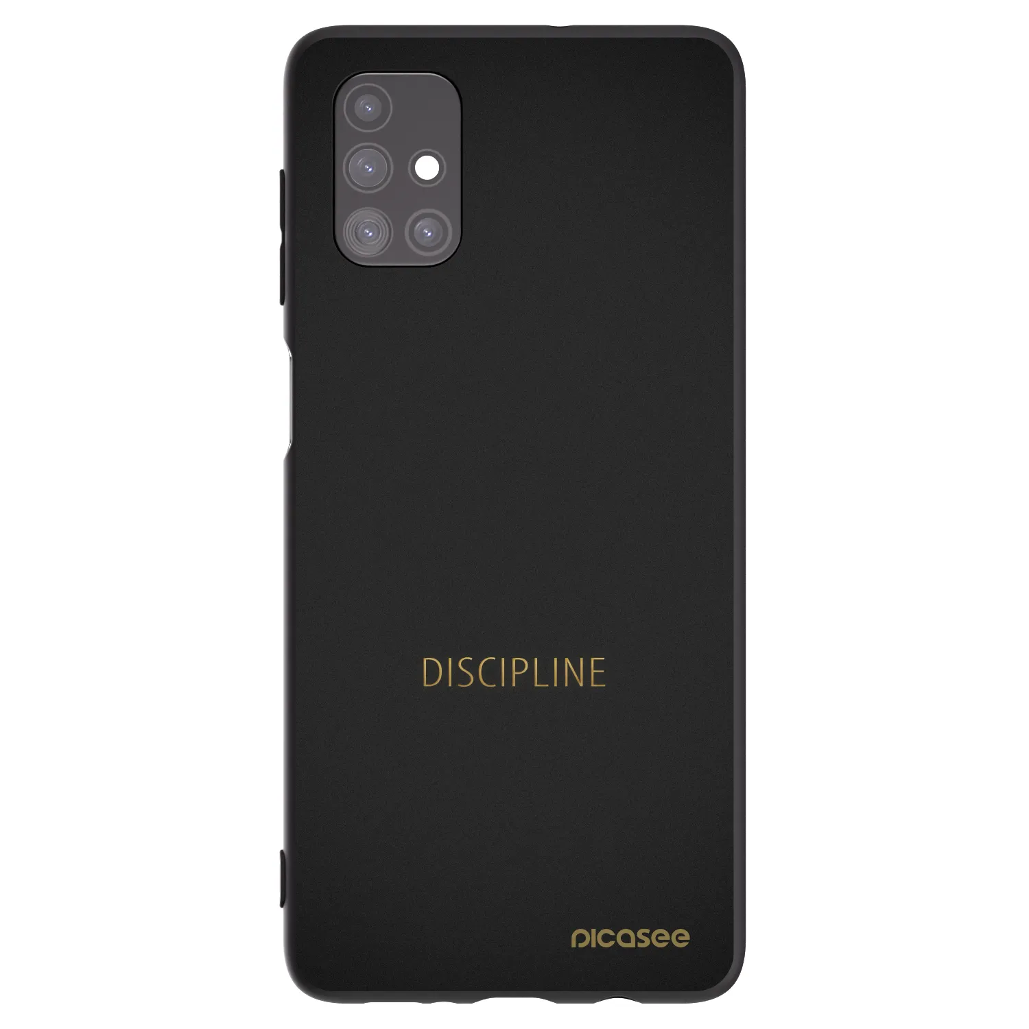 Picasee silikónový čierny obal pre Samsung Galaxy M51 M515F - Discipline