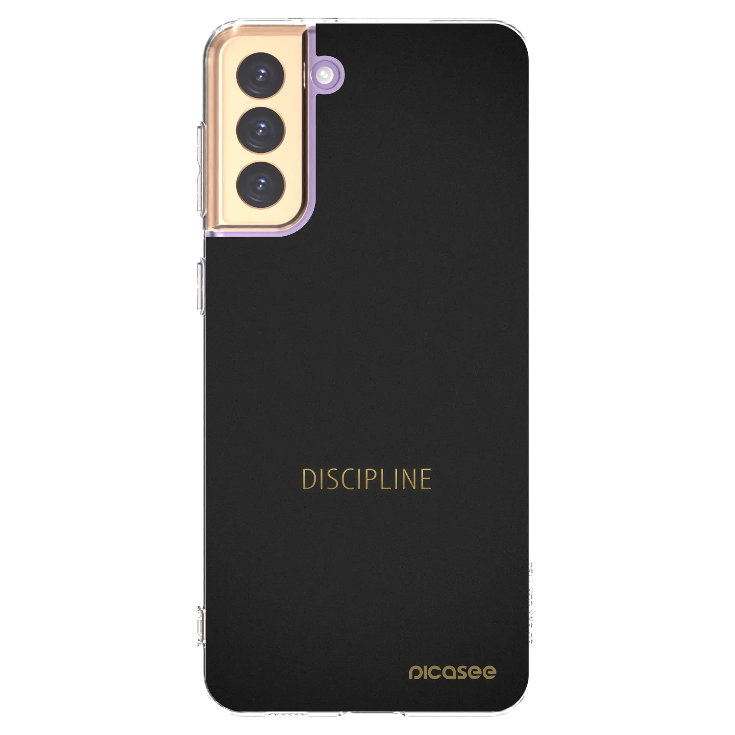 Picasee silikónový prehľadný obal pre Samsung Galaxy S21+ 5G G996F - Discipline