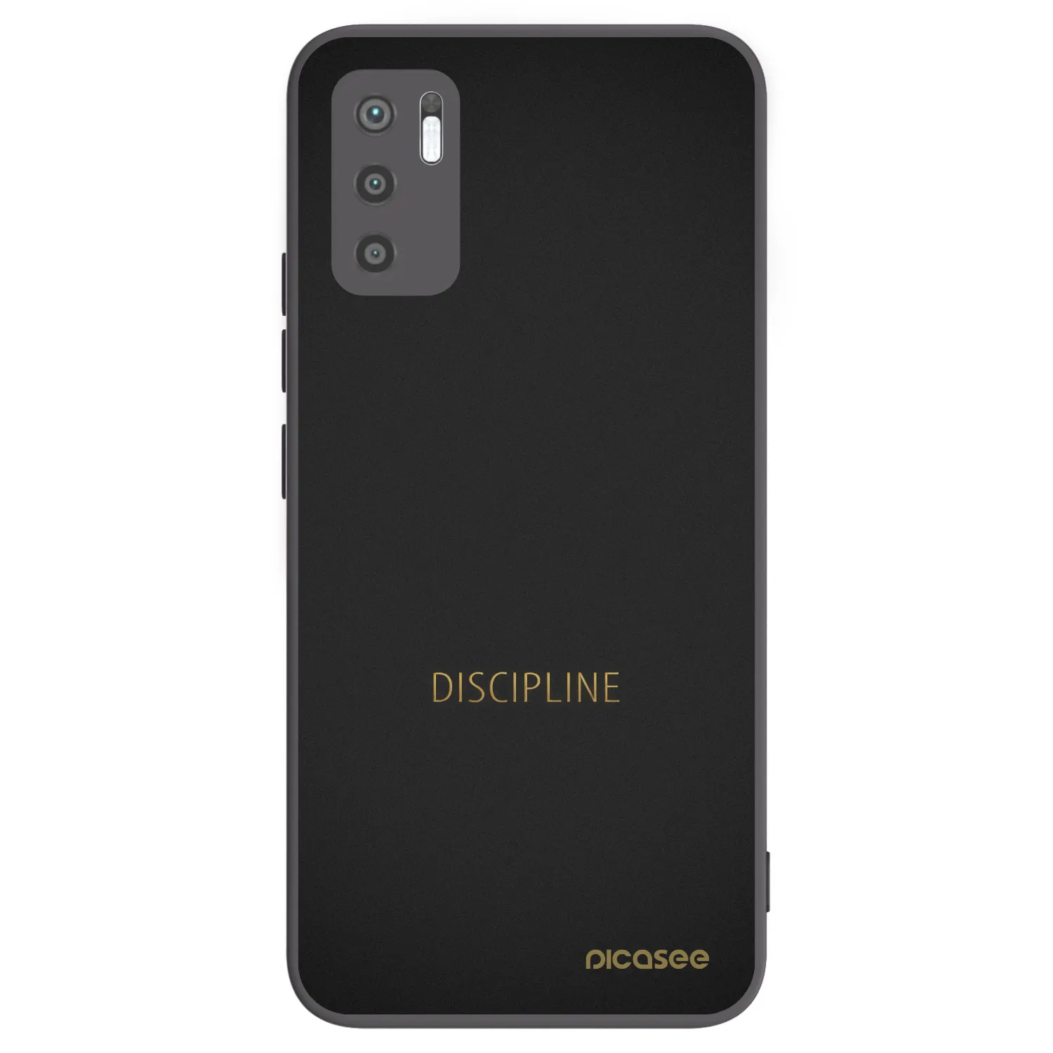 Picasee silikónový čierny obal pre Xiaomi Redmi Note 10 5G - Discipline