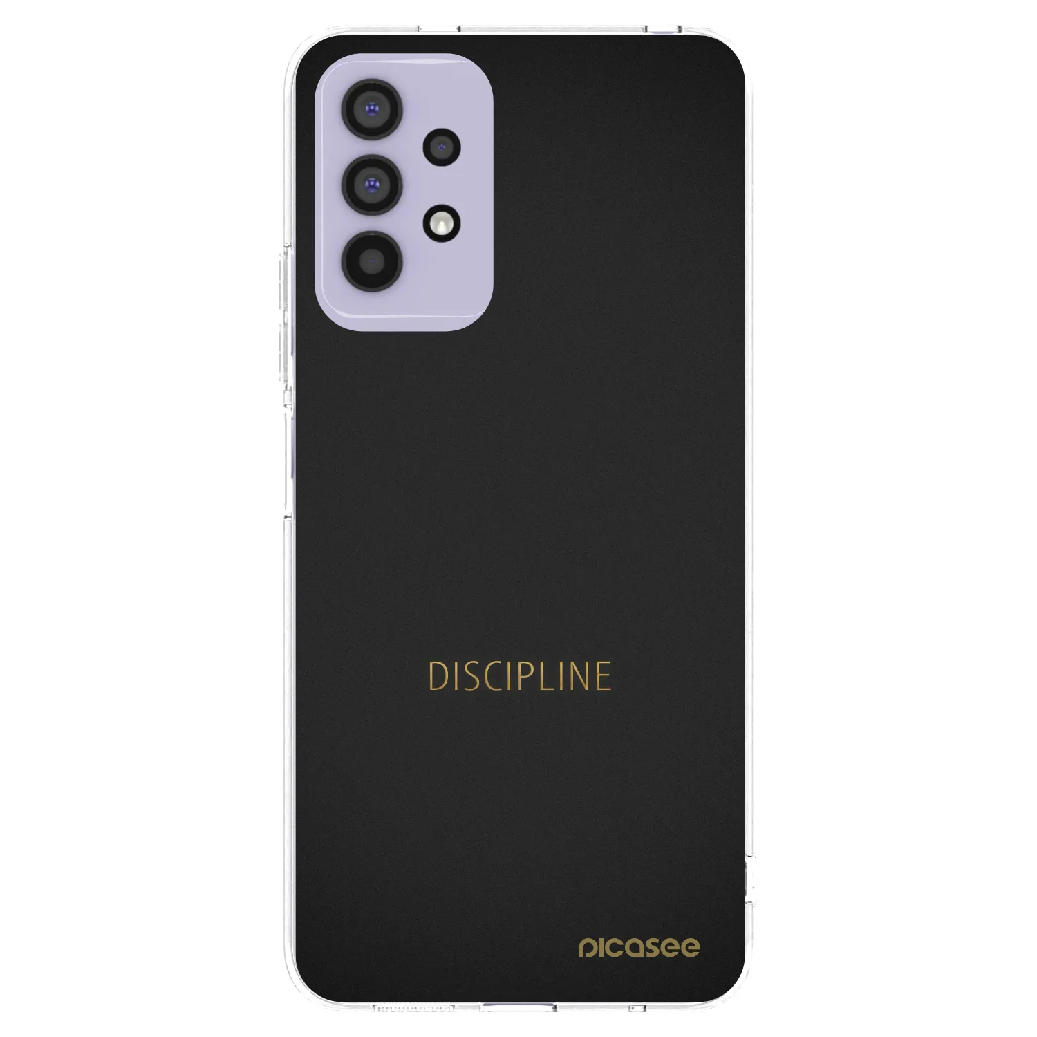 Picasee silikónový prehľadný obal pre Samsung Galaxy A32 4G SM-A325F - Discipline