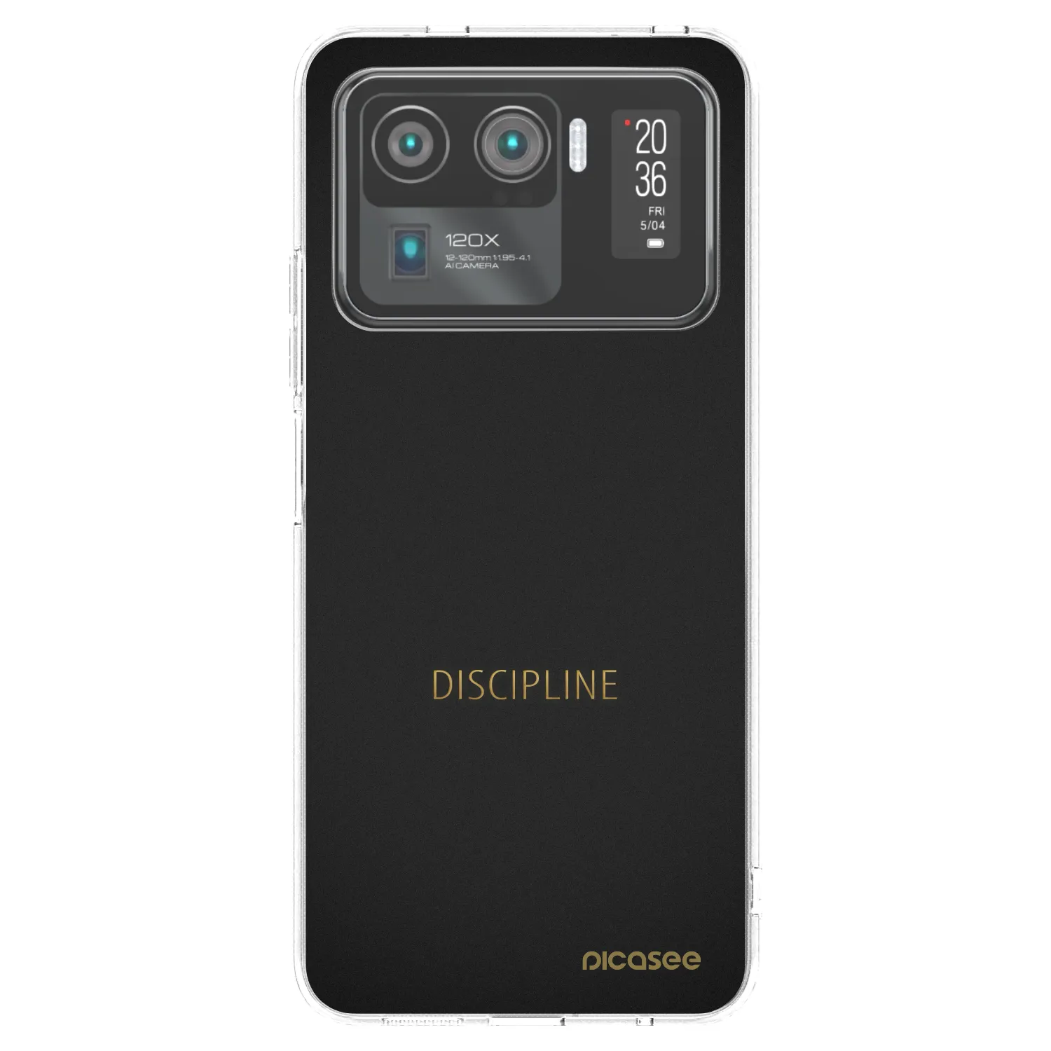 Silikónový prehľadný obal pre Xiaomi Mi 11 Ultra - Discipline