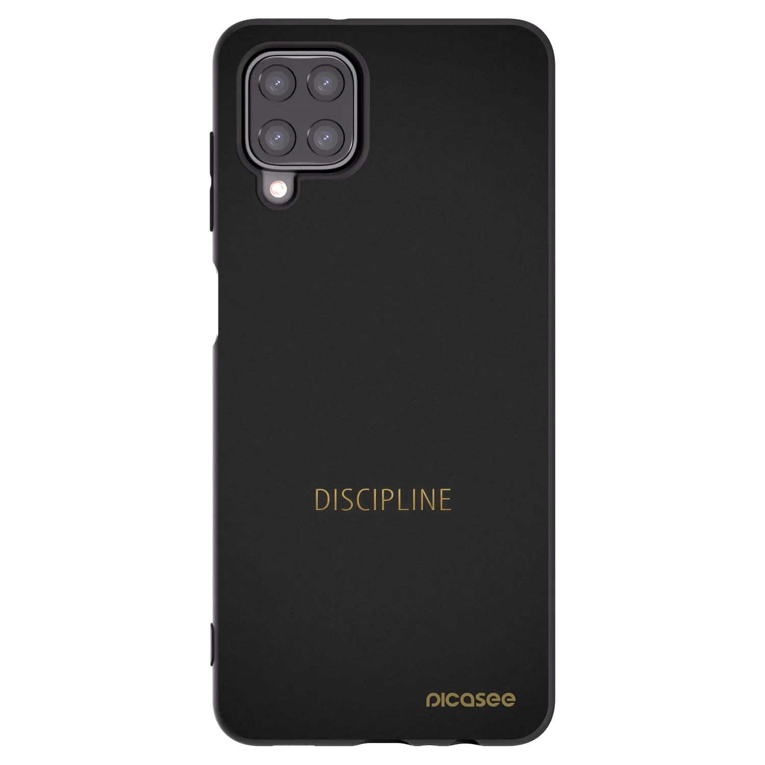 Picasee silikónový čierny obal pre Samsung Galaxy M12 M127F - Discipline