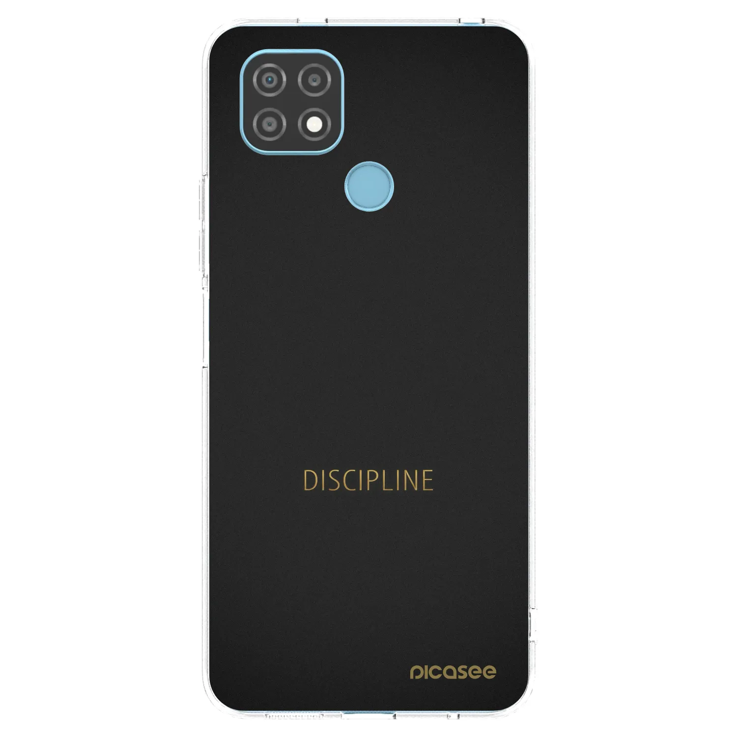Picasee silikónový prehľadný obal pre Realme C21 - Discipline