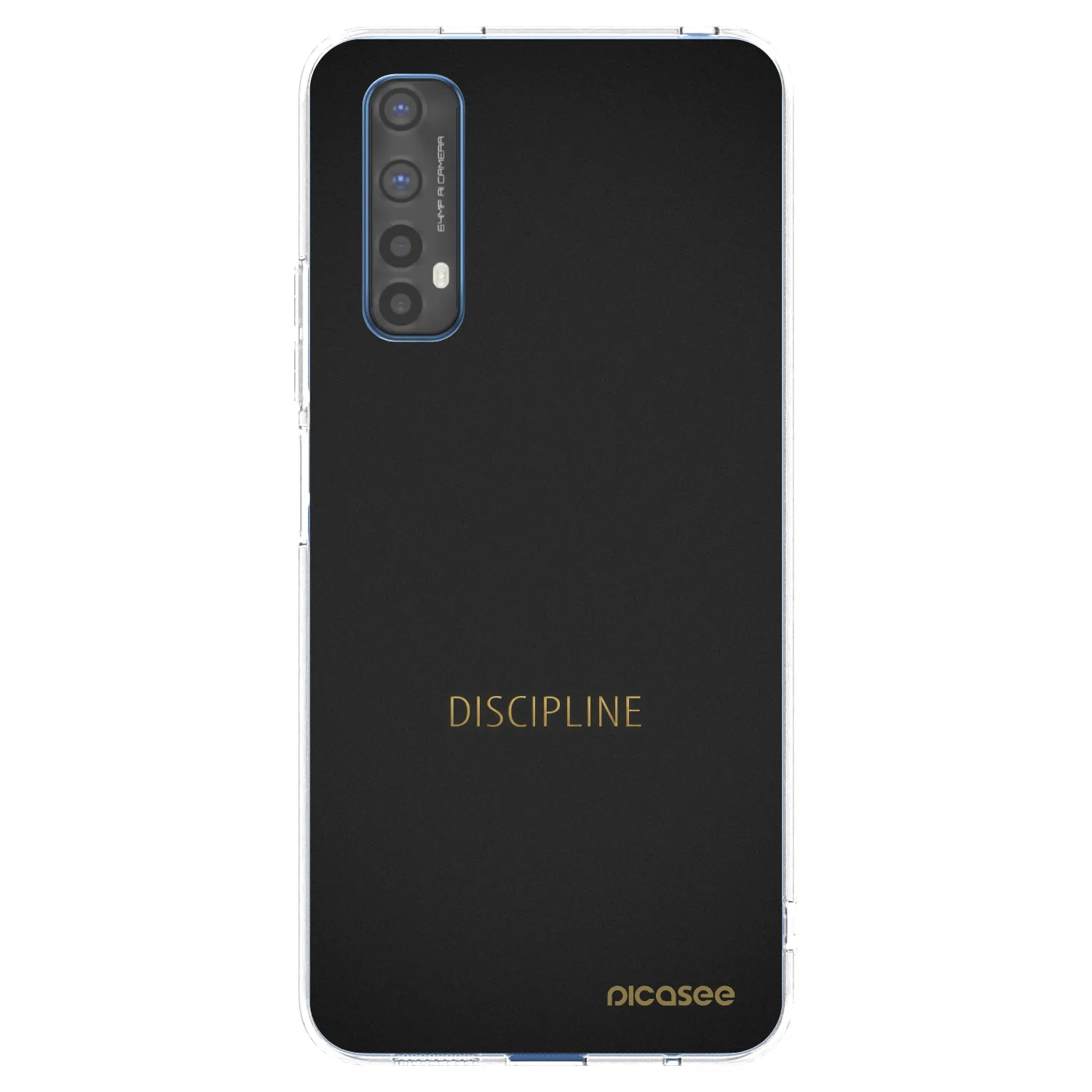 Picasee silikónový prehľadný obal pre Realme 7 - Discipline