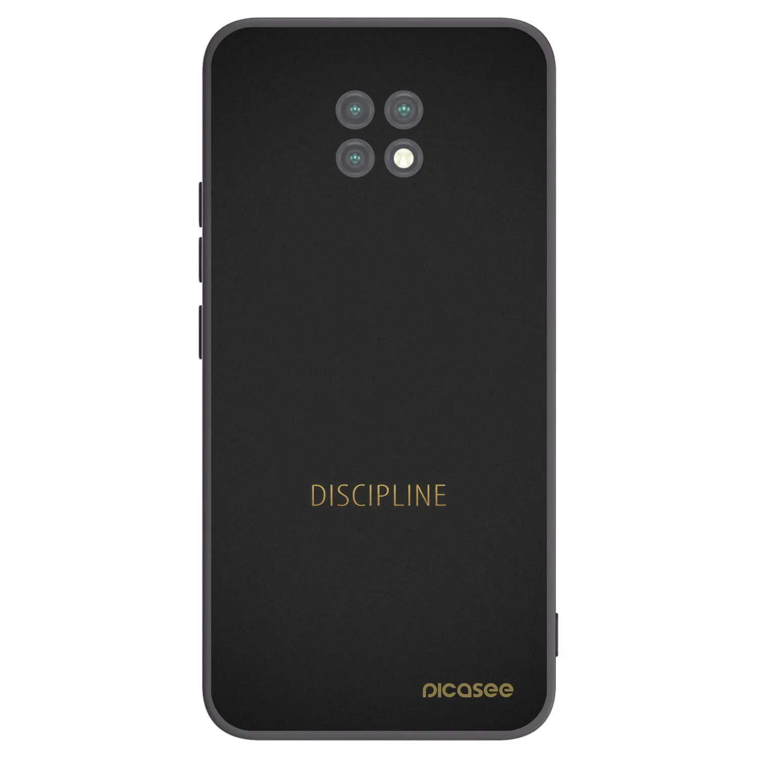 Picasee silikónový čierny obal pre Xiaomi Redmi Note 9T - Discipline