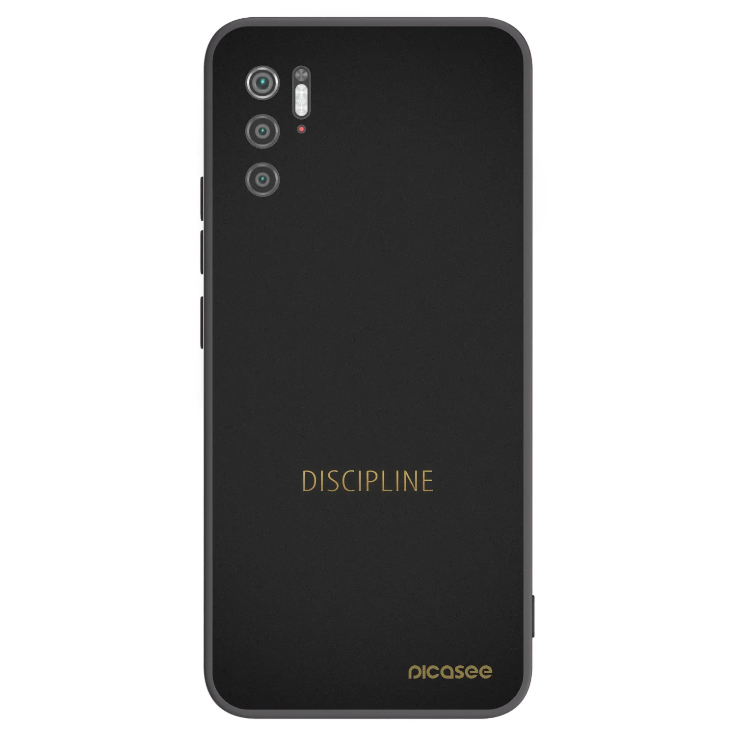 Picasee silikónový čierny obal pre Xiaomi Poco M3 Pro 5G - Discipline