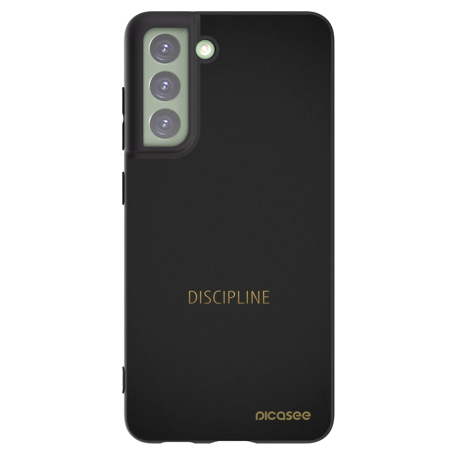Silikónový čierny obal pre Samsung Galaxy S21 FE 5G - Discipline