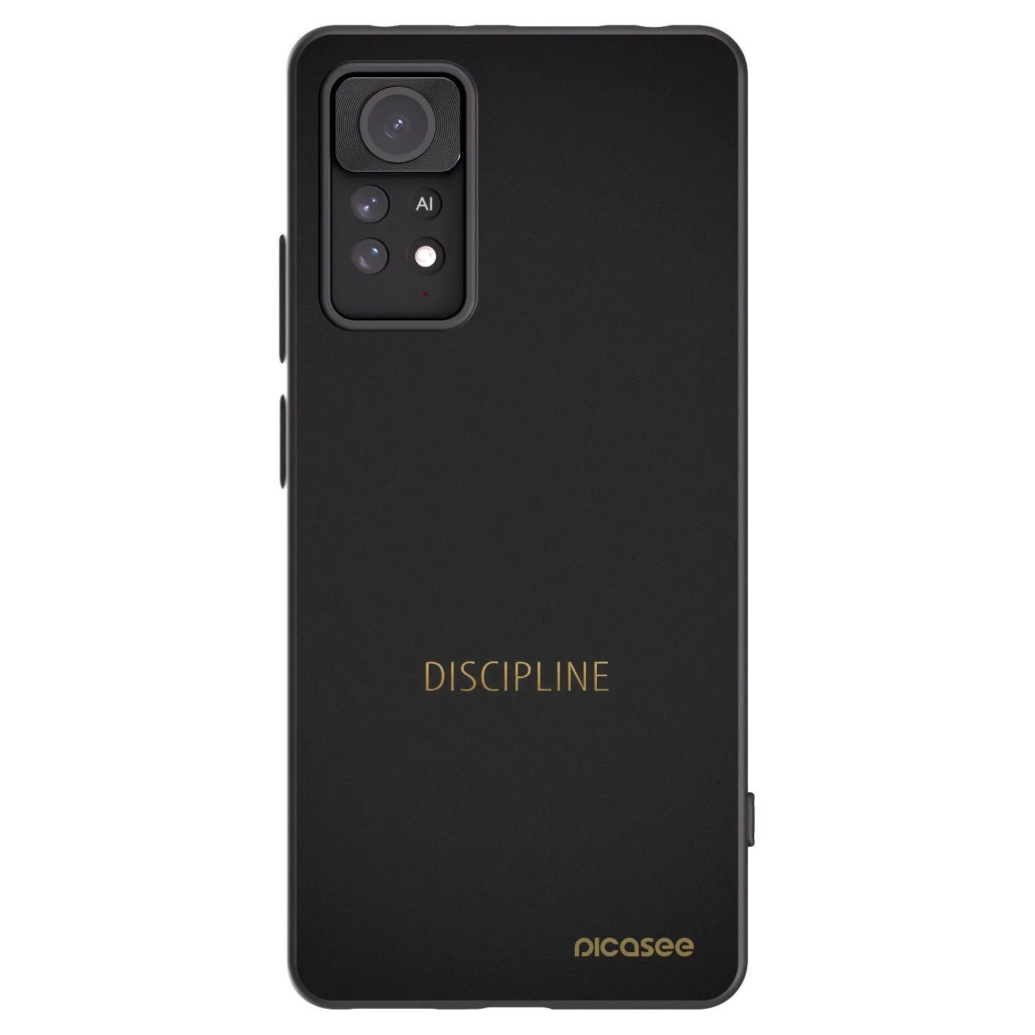 Picasee silikónový čierny obal pre Xiaomi Redmi Note 11 Pro - Discipline