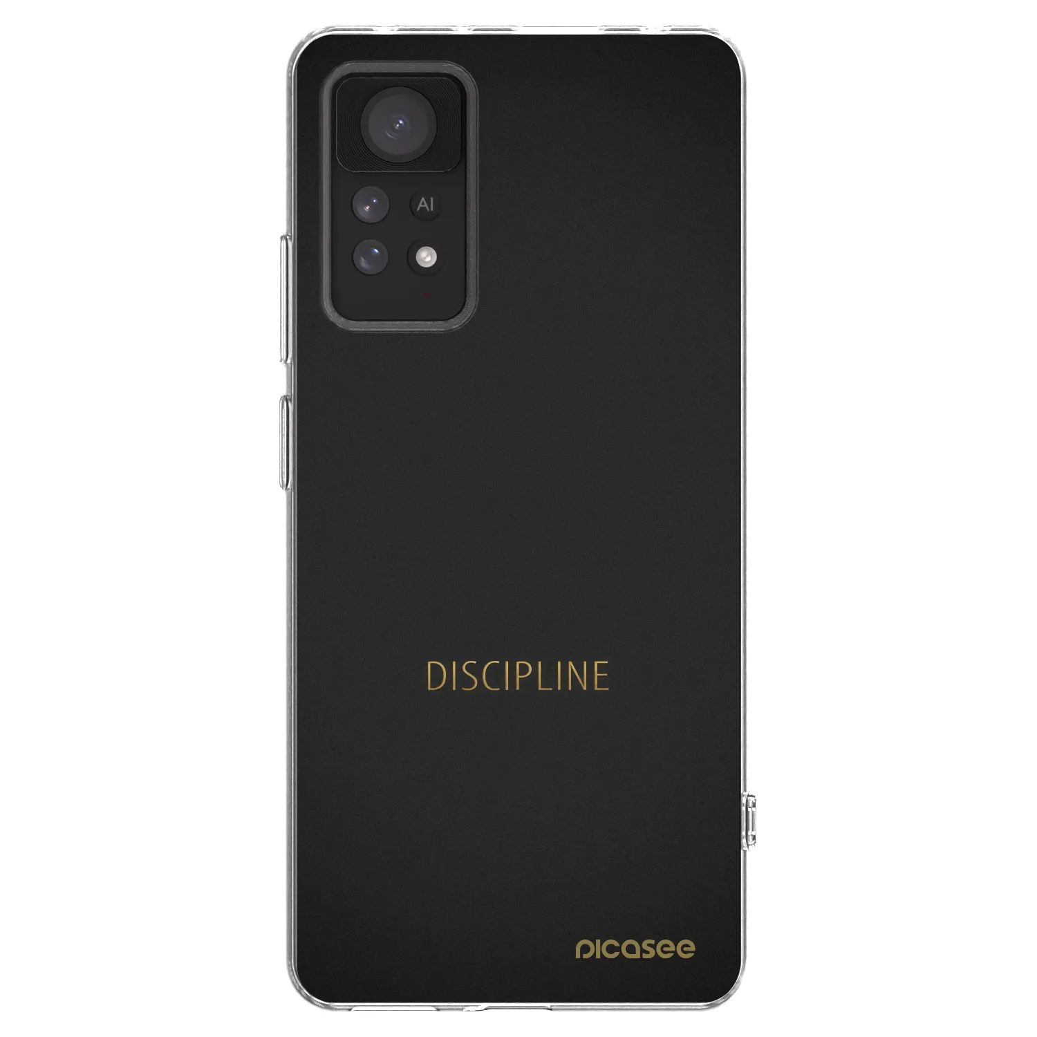 Silikónový prehľadný obal pre Xiaomi Redmi Note 11 Pro - Discipline