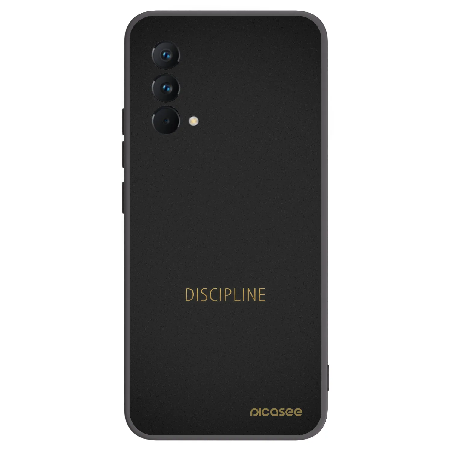 Picasee silikónový čierny obal pre Realme GT Master Edition 5G - Discipline