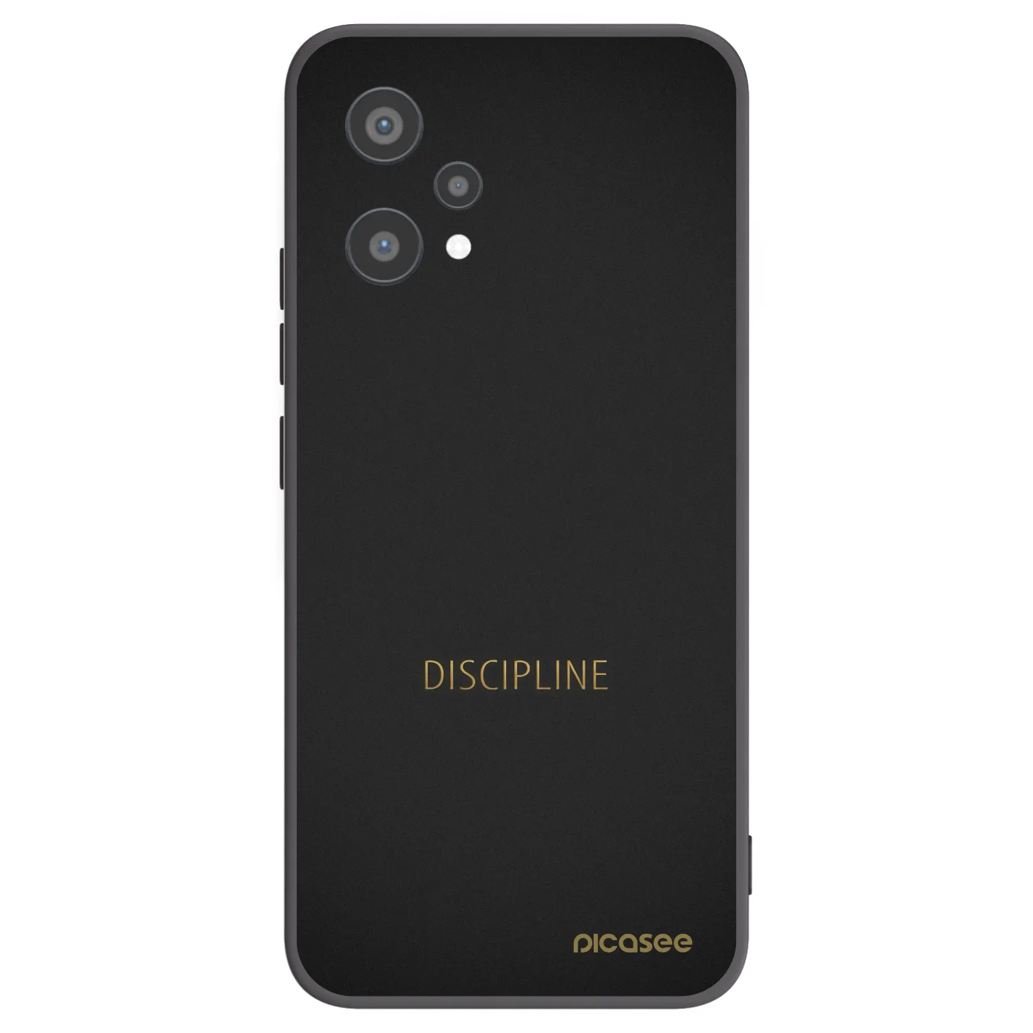 Picasee silikónový čierny obal pre Realme 9 Pro 5G - Discipline