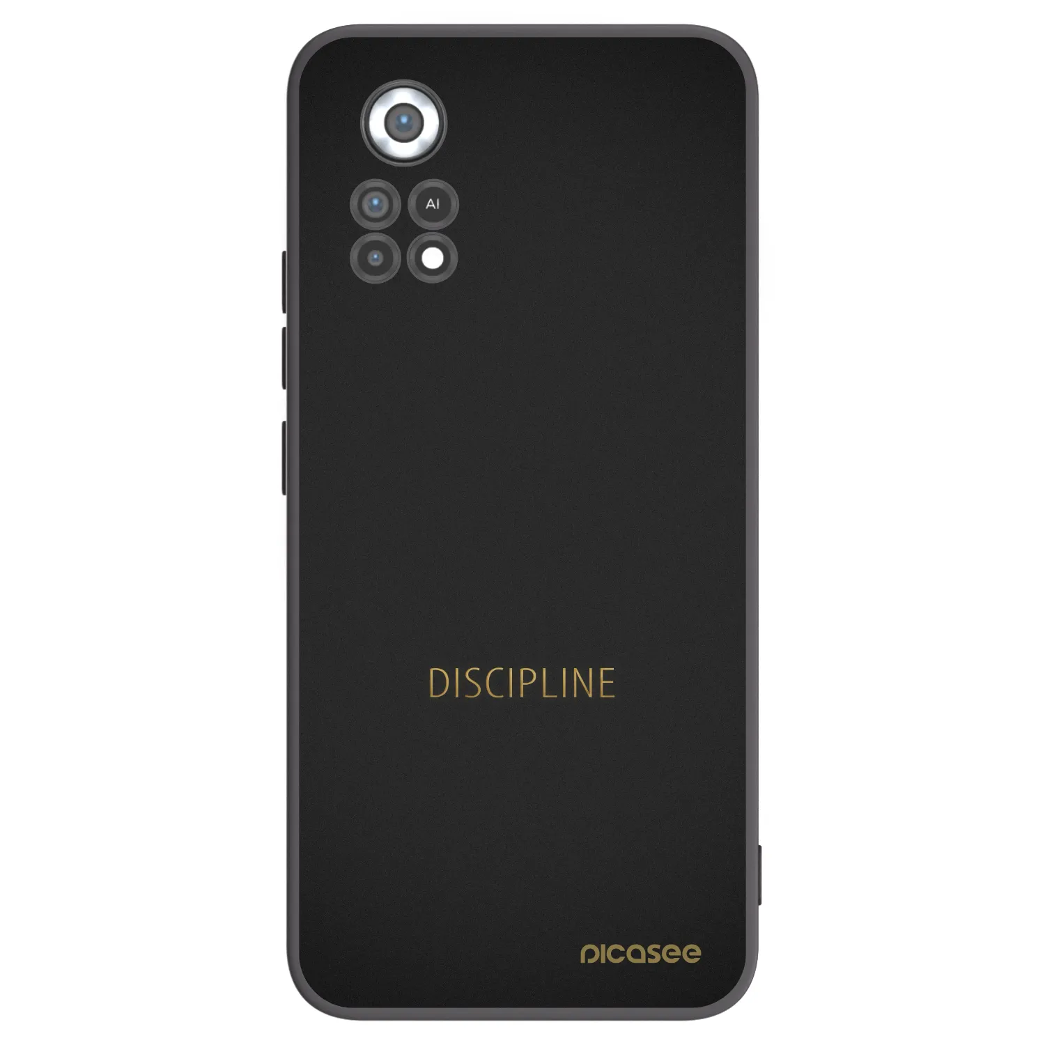 Picasee silikónový čierny obal pre Xiaomi Poco X4 Pro 5G - Discipline