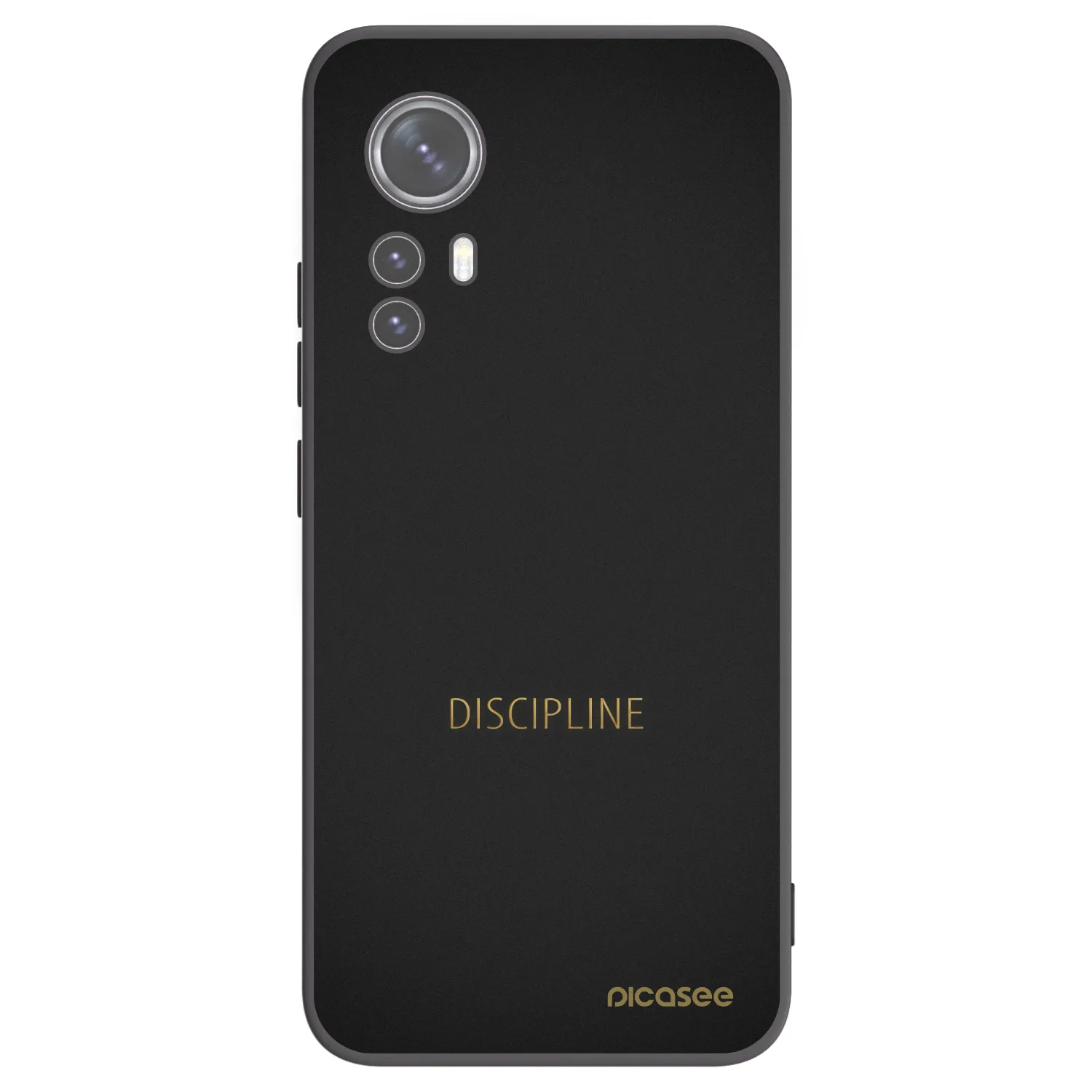Picasee silikónový čierny obal pre Xiaomi 12 - Discipline