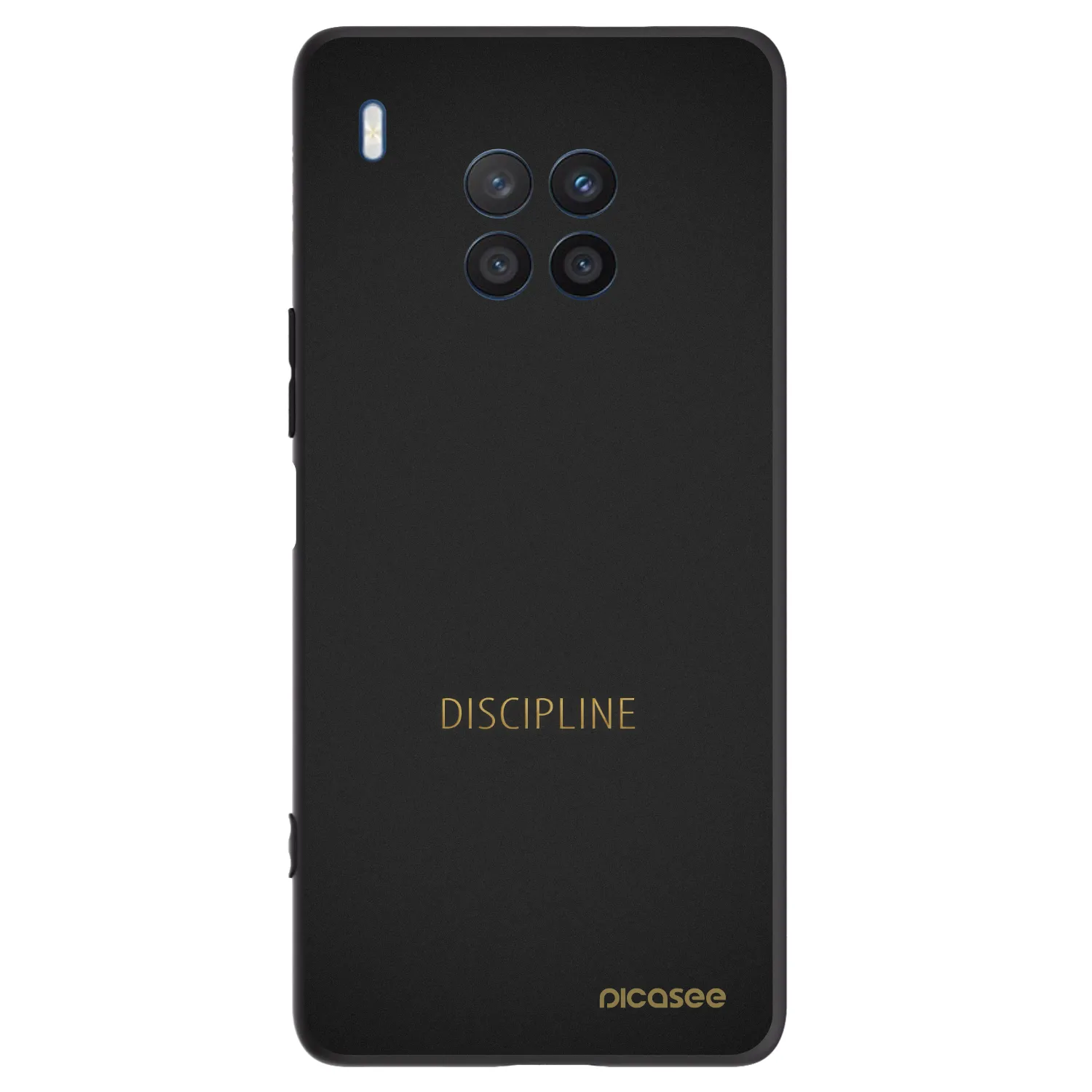 Silikónový čierny obal pre Honor 50 Lite - Discipline