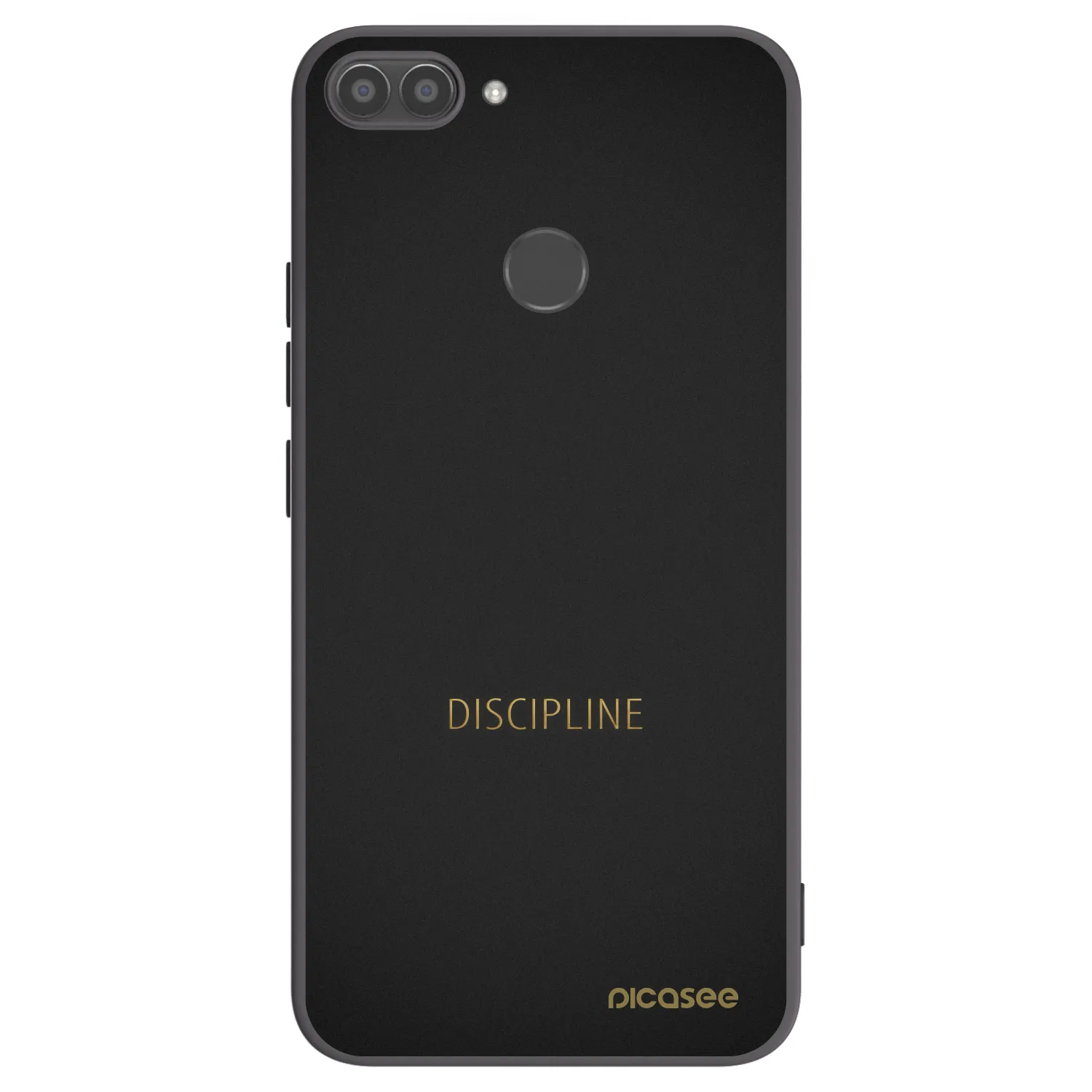Picasee silikónový čierny obal pre Huawei P Smart - Discipline
