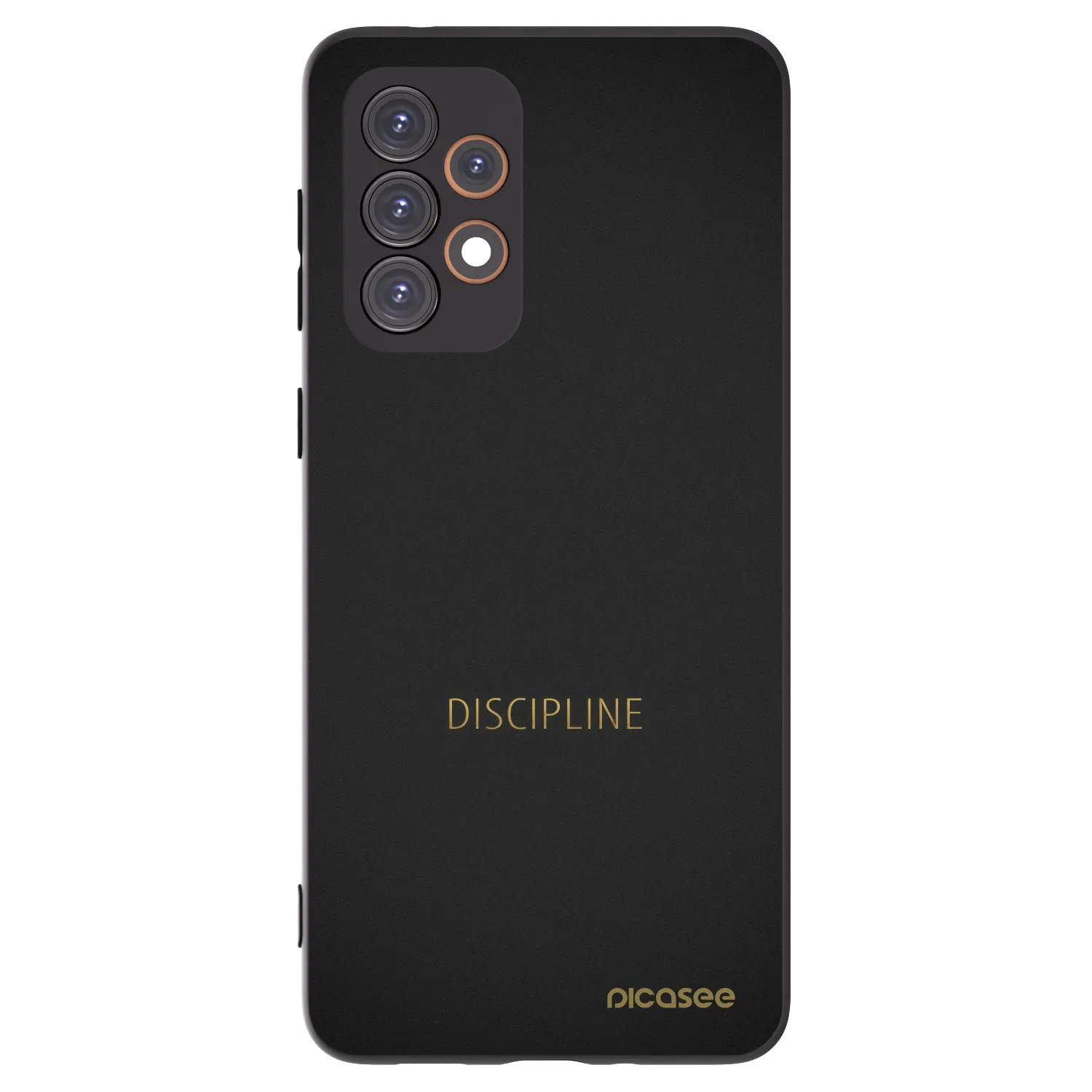 Picasee silikónový čierny obal pre Samsung Galaxy A33 5G A336 - Discipline