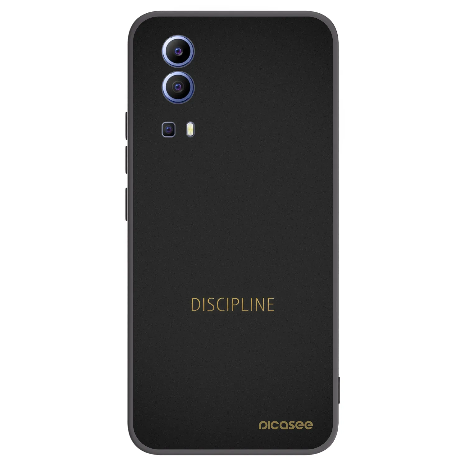 Picasee silikónový čierny obal pre Vivo Y52 5G - Discipline