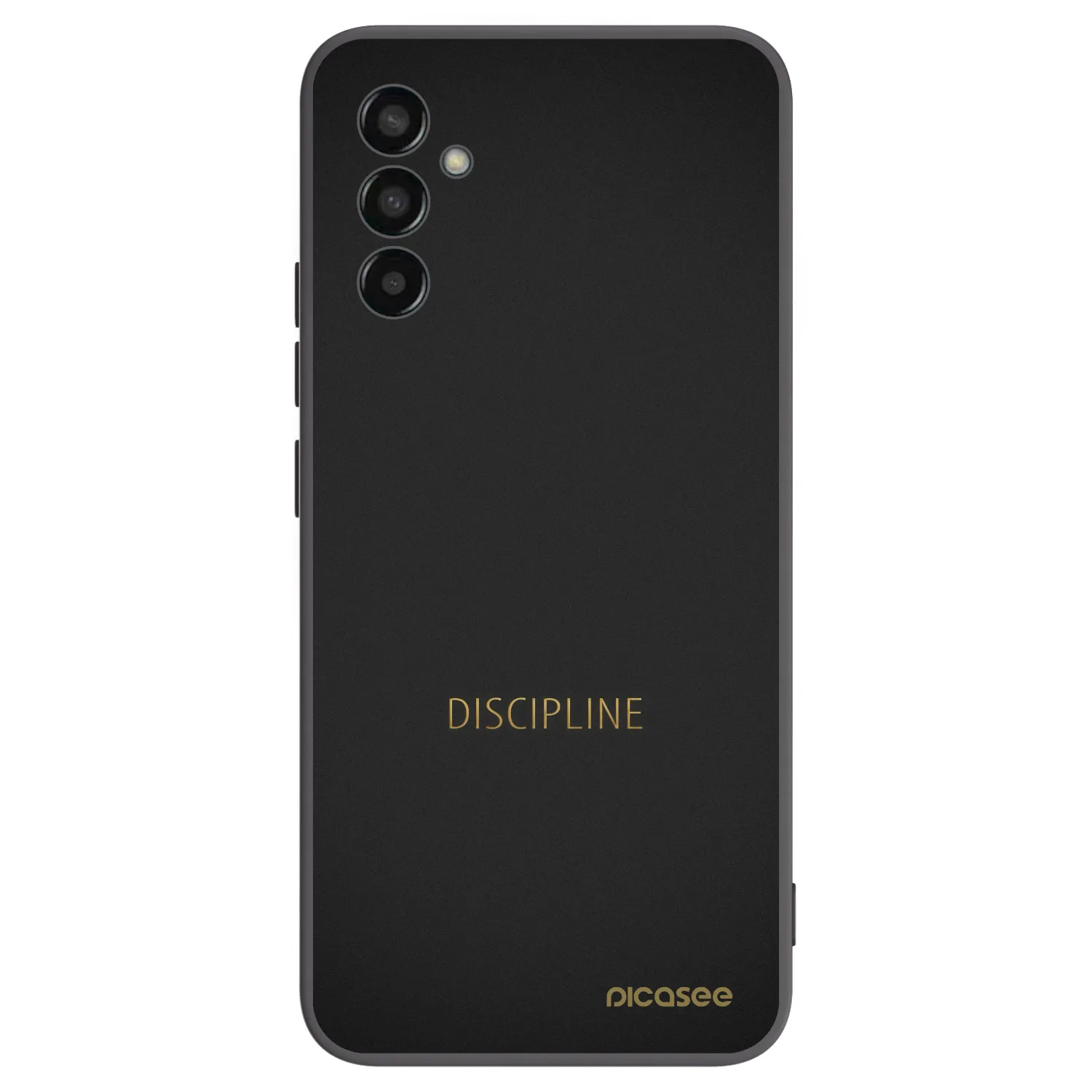 Picasee silikónový čierny obal pre Samsung Galaxy M13 M135F - Discipline