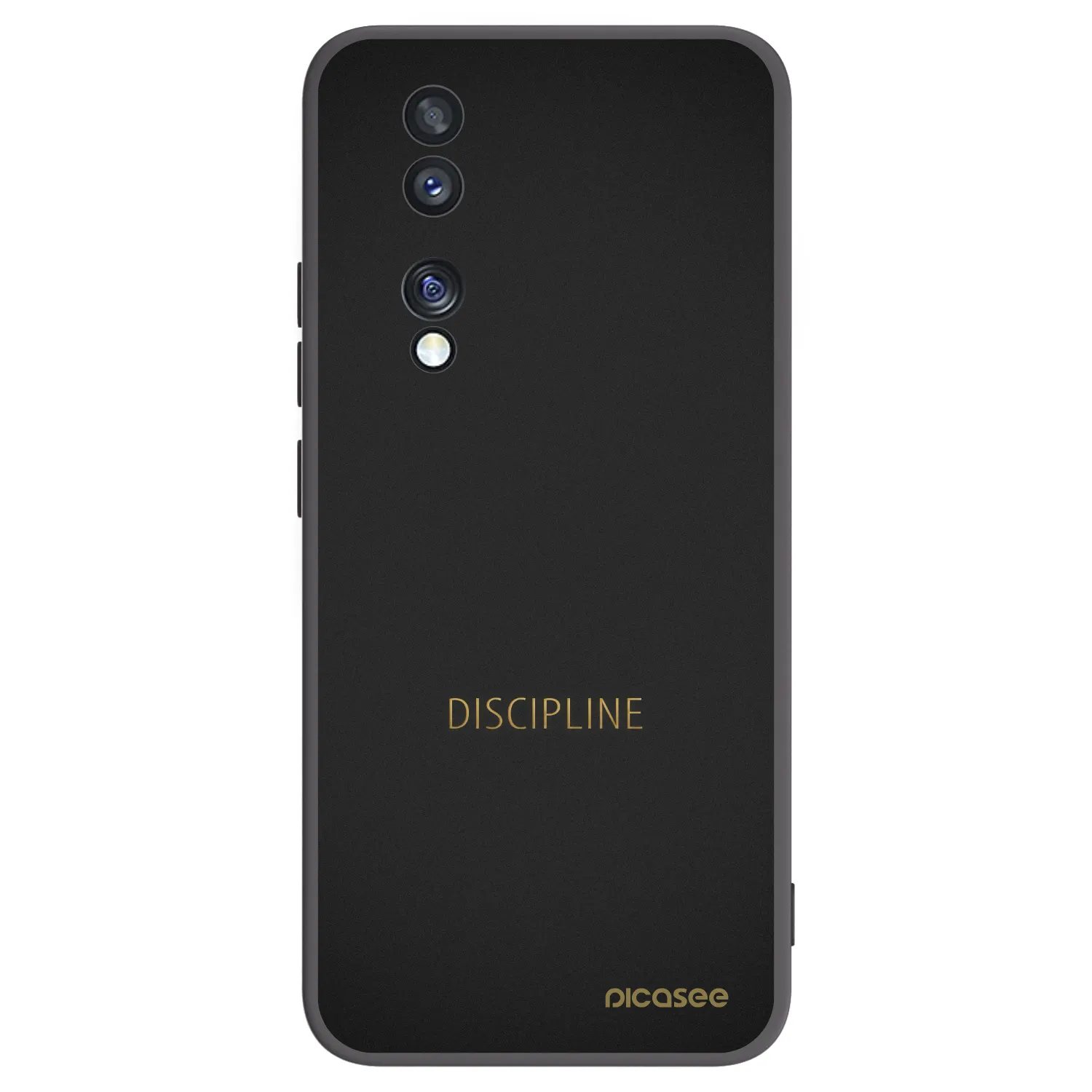 Silikónový čierny obal pre Honor 70 - Discipline