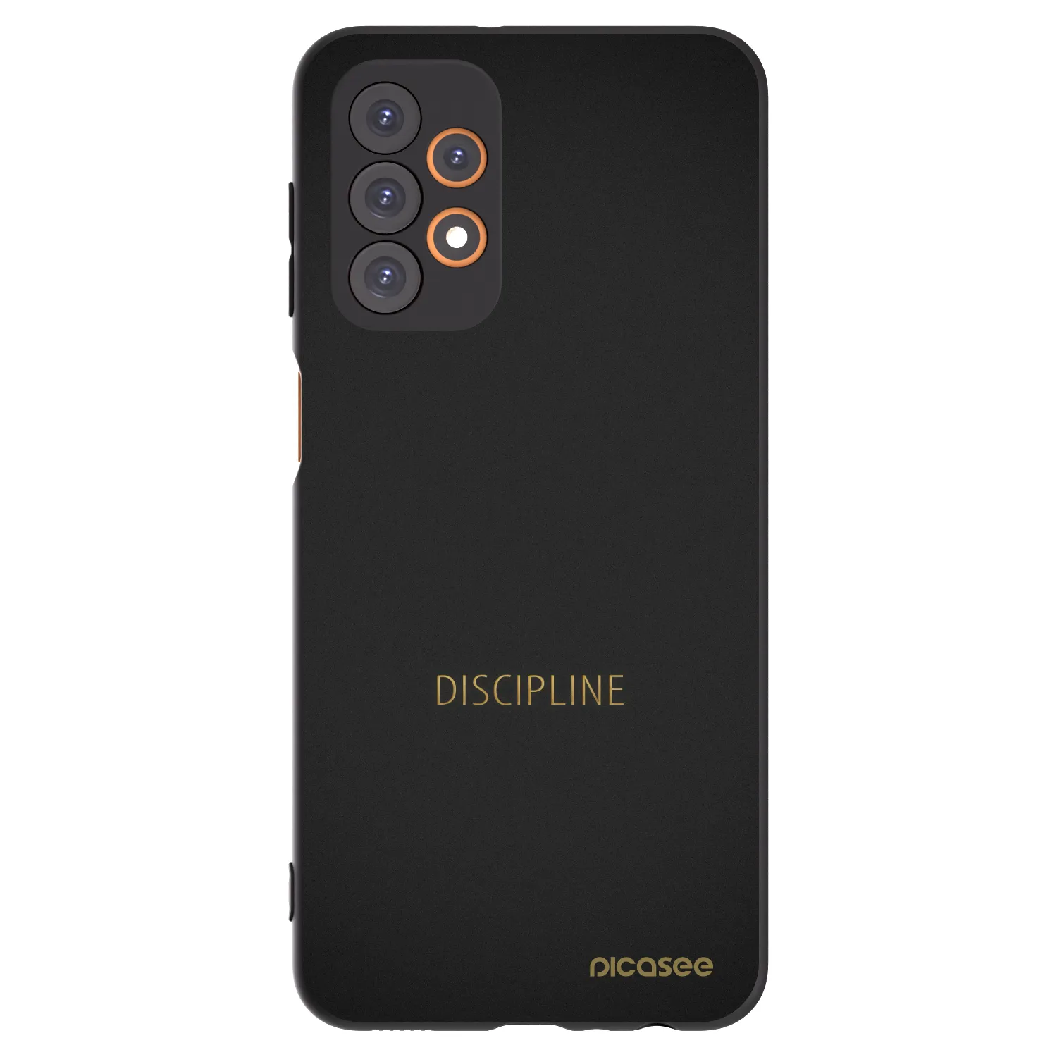 Picasee silikónový čierny obal pre Samsung Galaxy A23 A235F 4G - Discipline