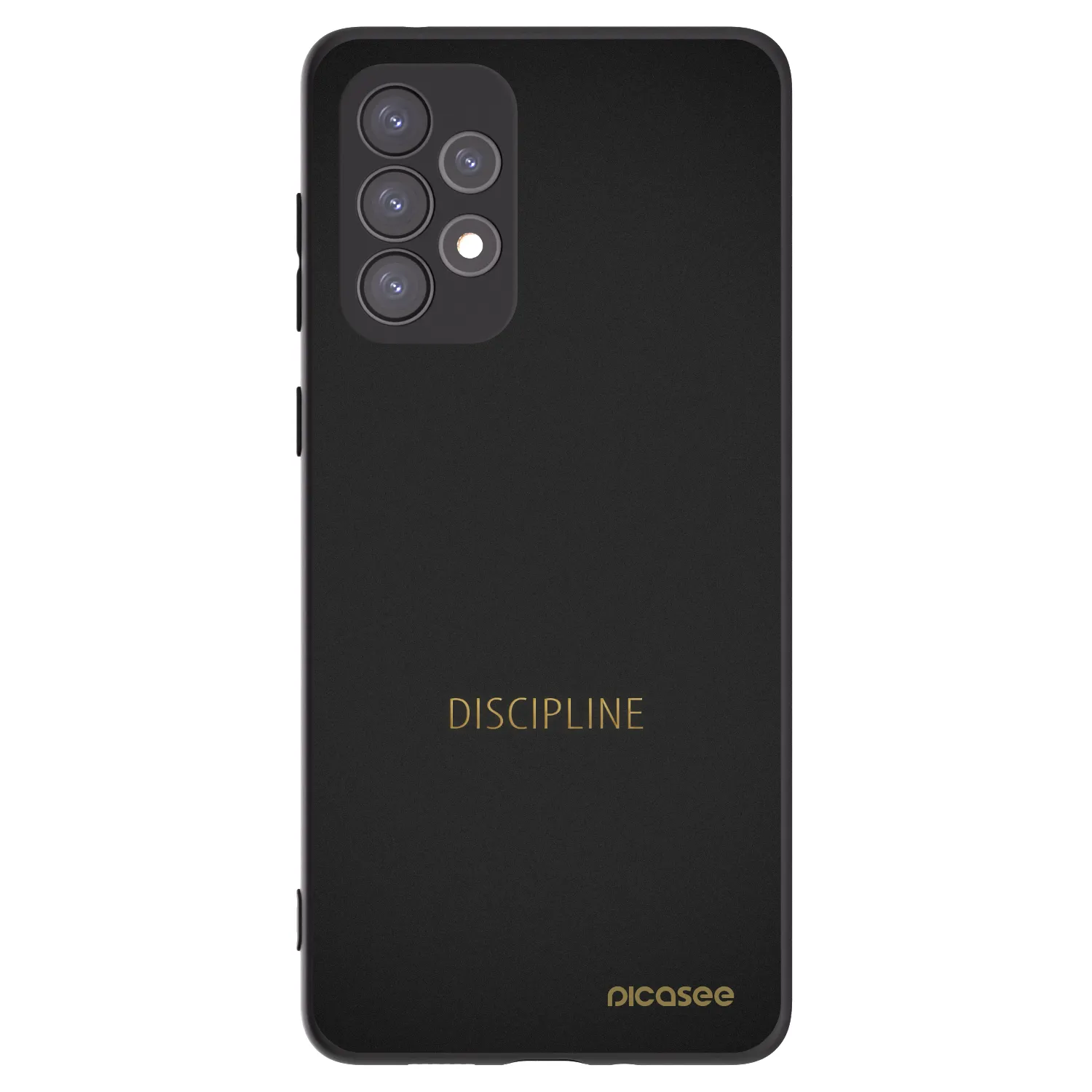 Picasee silikónový čierny obal pre Samsung Galaxy A73 5G - Discipline