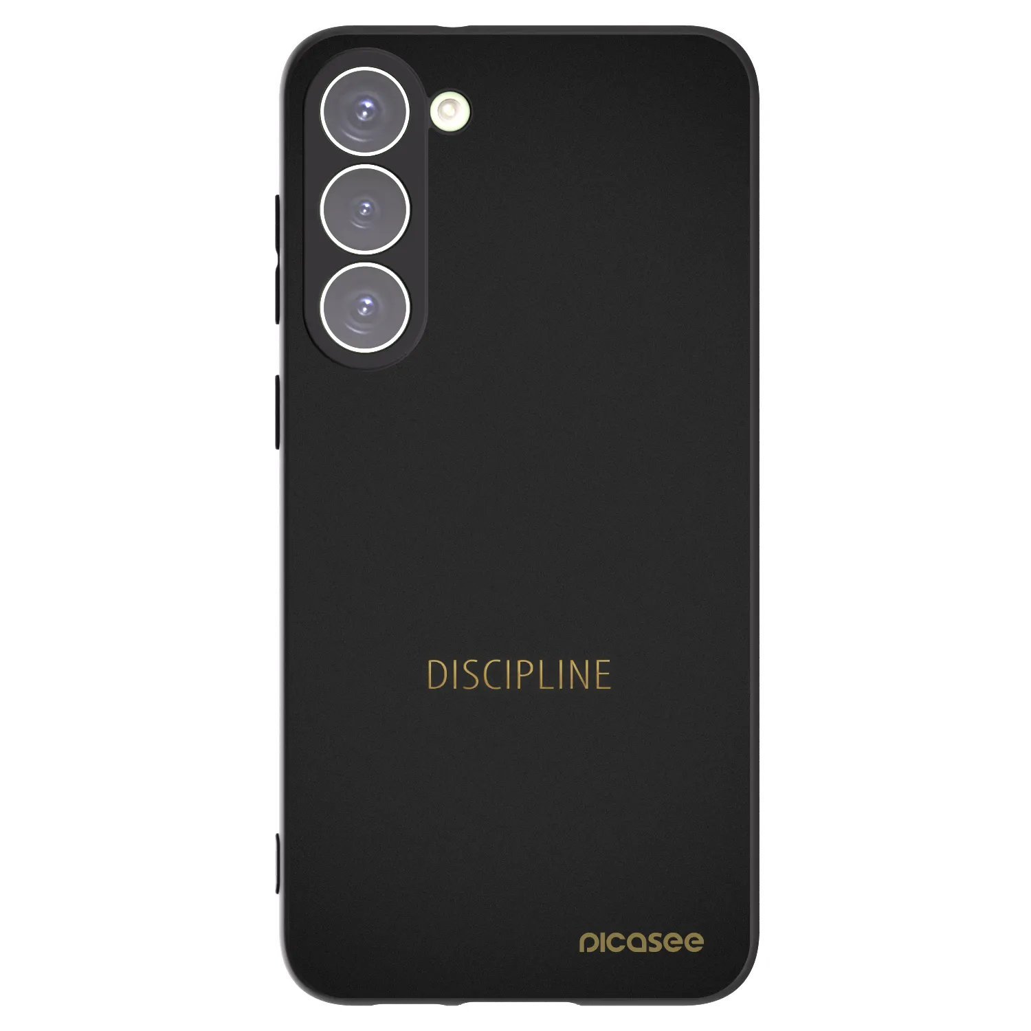 Picasee silikónový čierny obal pre Samsung Galaxy S23+ 5G - Discipline