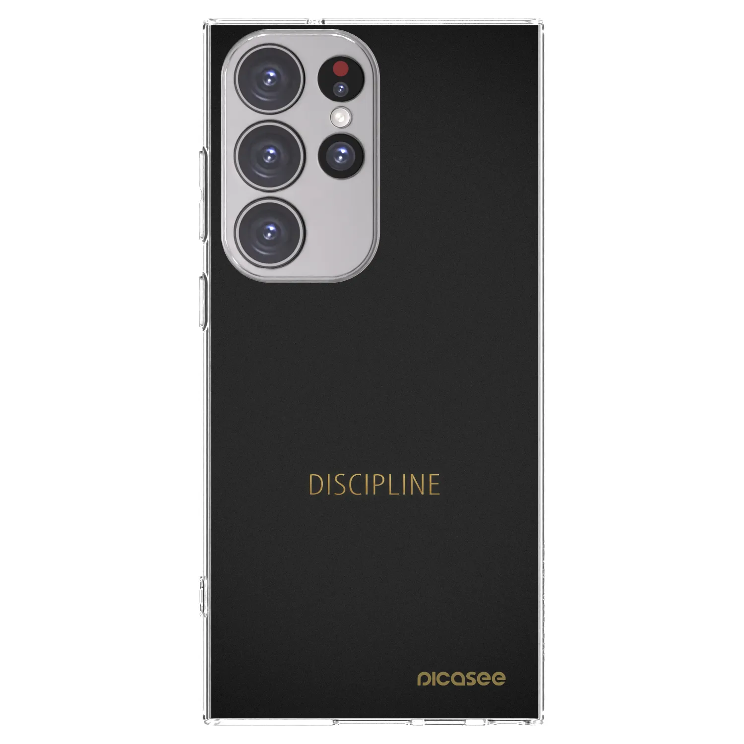 Silikónový prehľadný obal pre Samsung Galaxy S23 Ultra 5G - Discipline