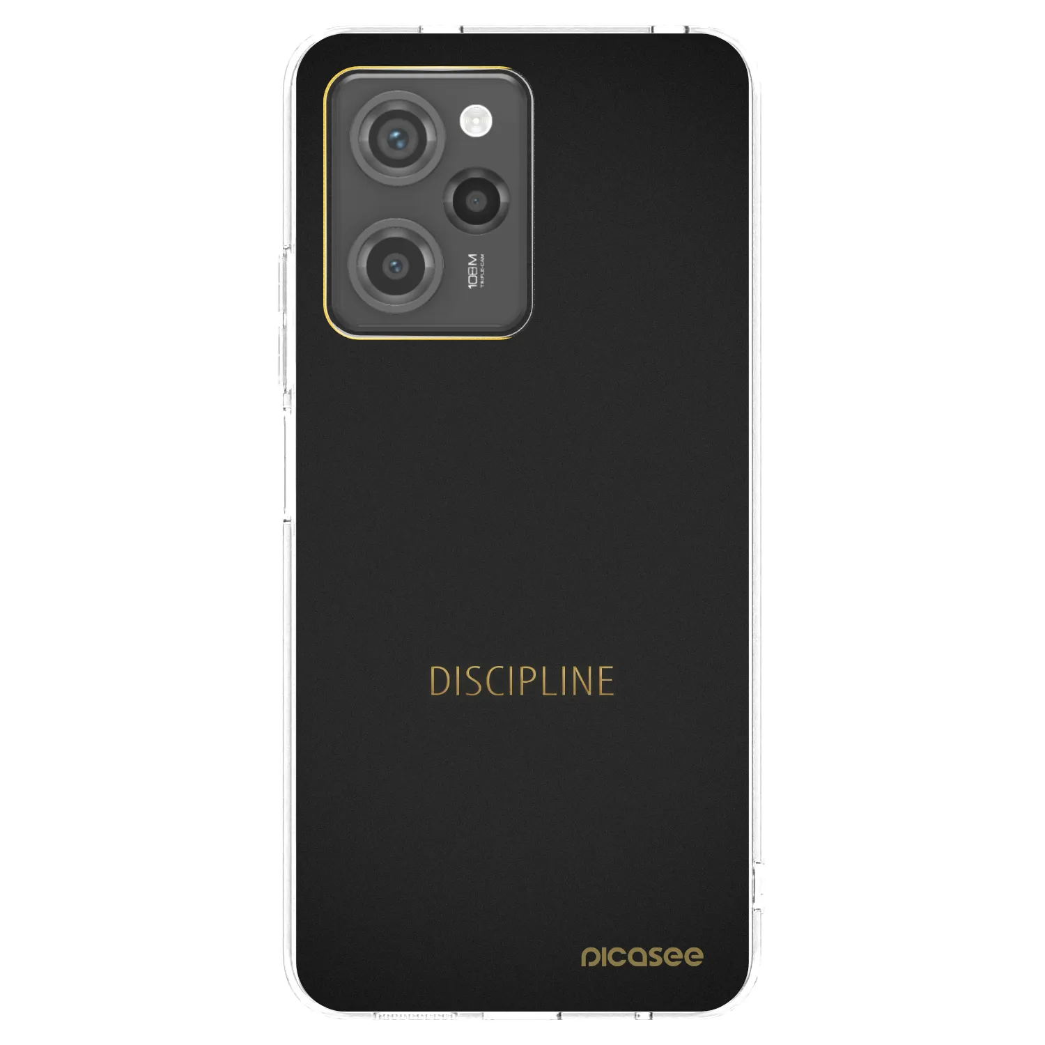 Picasee silikónový prehľadný obal pre Xiaomi Poco X5 Pro - Discipline
