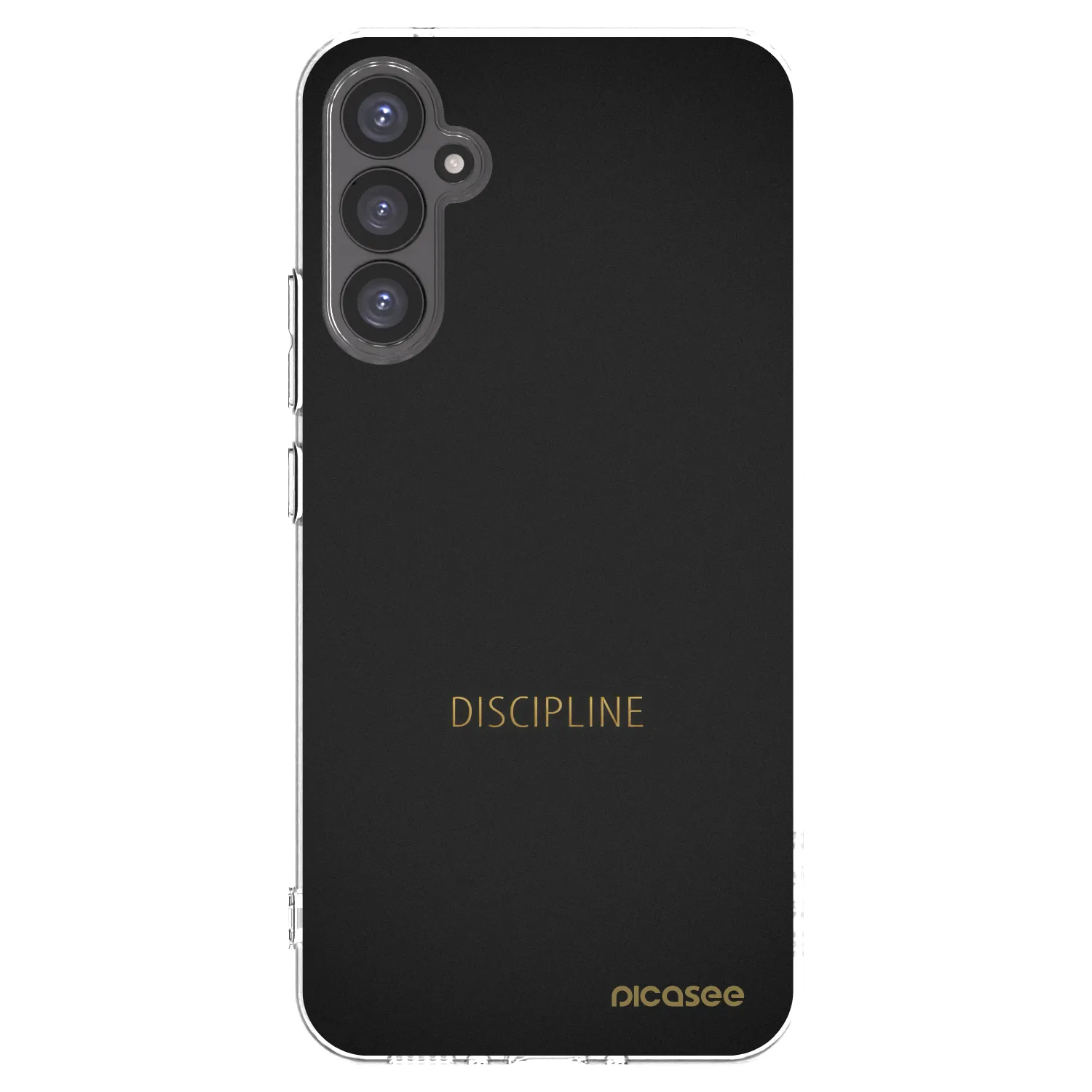 Picasee silikónový prehľadný obal pre Samsung Galaxy A34 5G A346B - Discipline