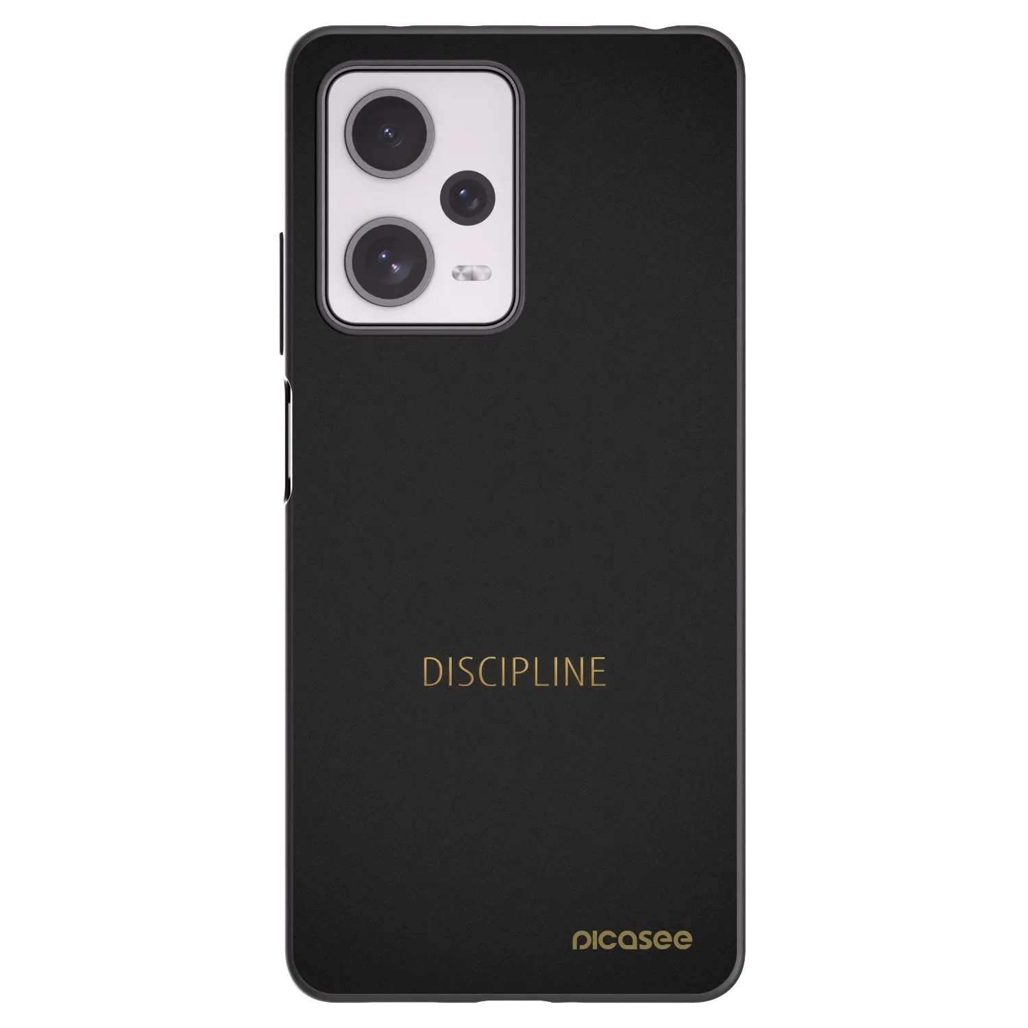 Silikónový čierny obal pre Xiaomi Redmi Note 12 Pro+ 5G - Discipline