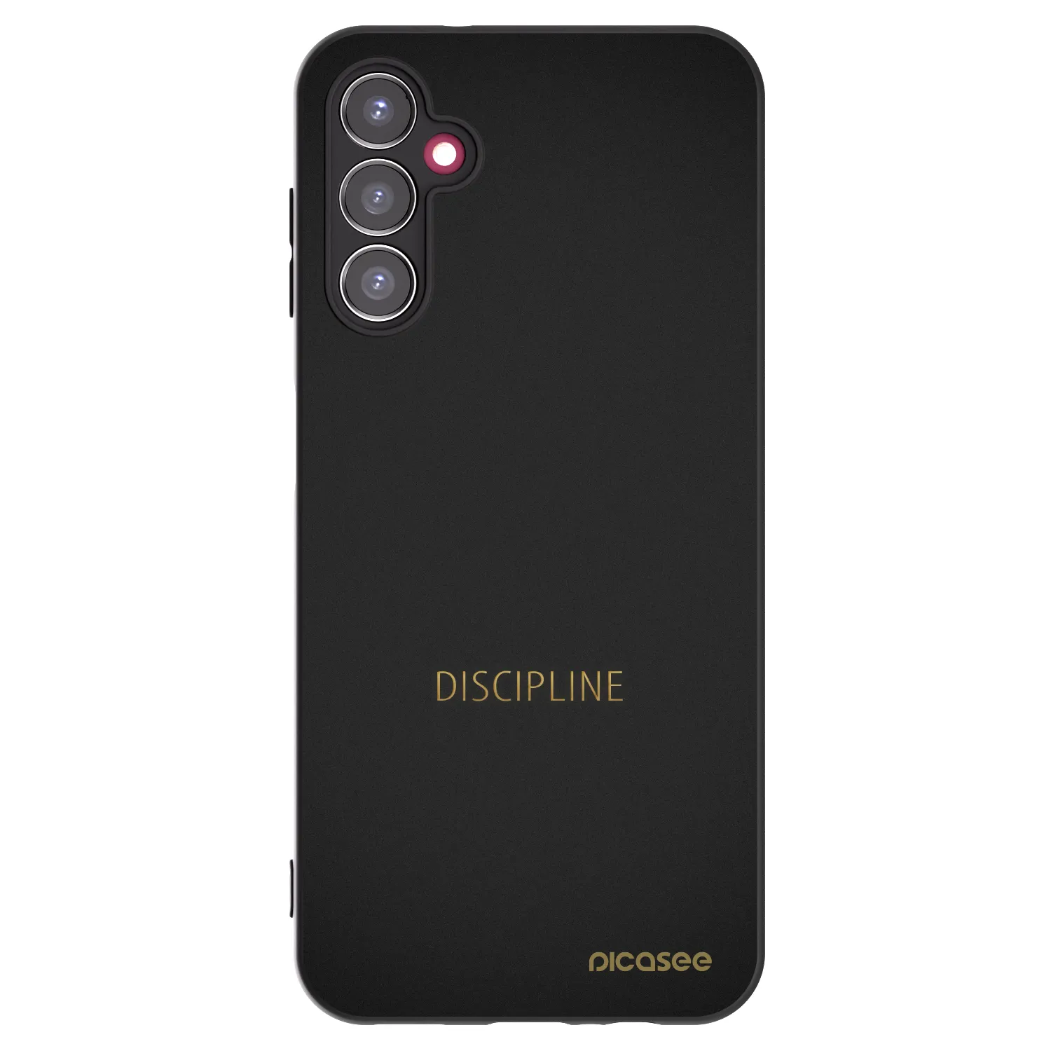 Picasee silikónový čierny obal pre Samsung Galaxy A14 4G A145R - Discipline