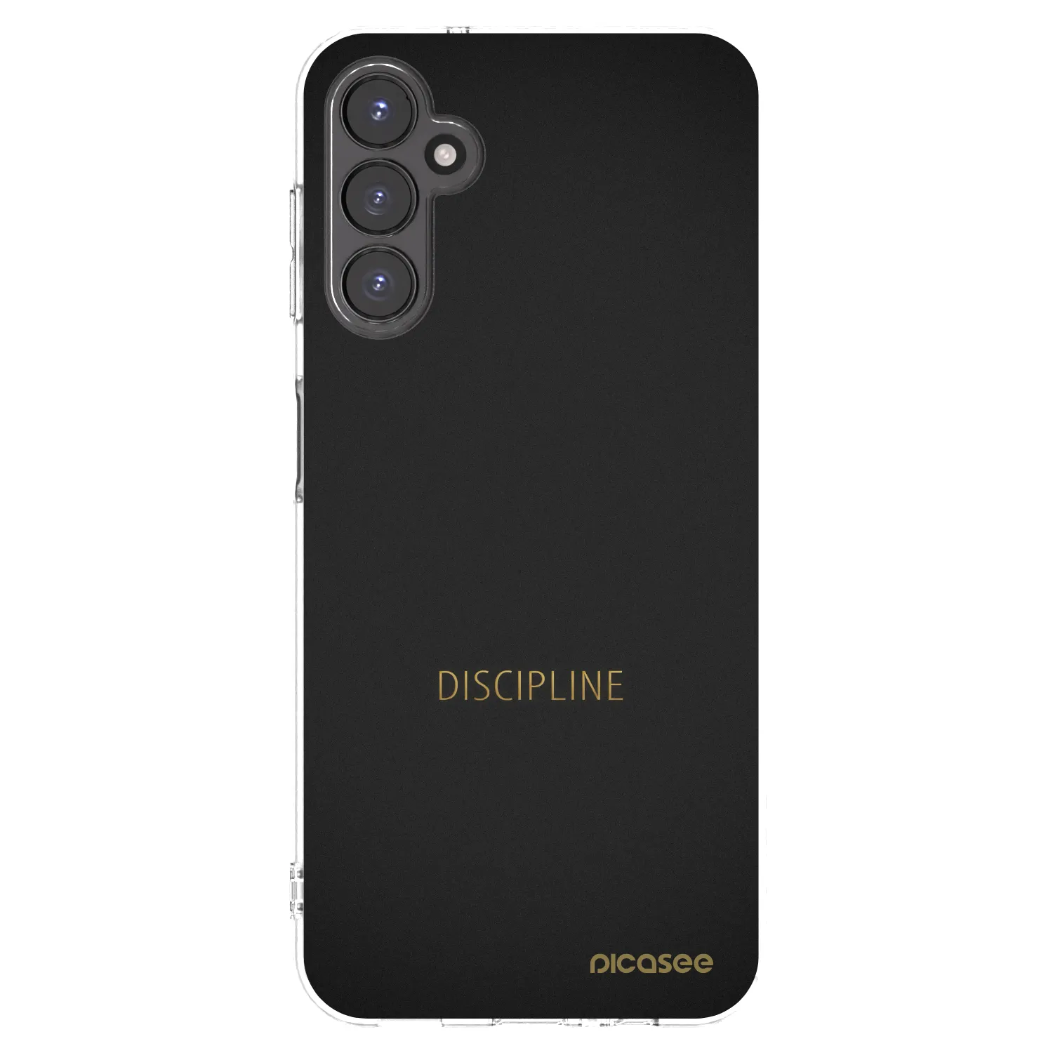 Picasee silikónový prehľadný obal pre Samsung Galaxy A14 4G A145R - Discipline