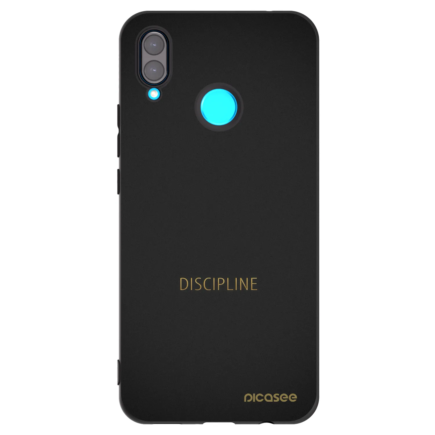 Picasee silikónový čierny obal pre Huawei Nova 3i - Discipline