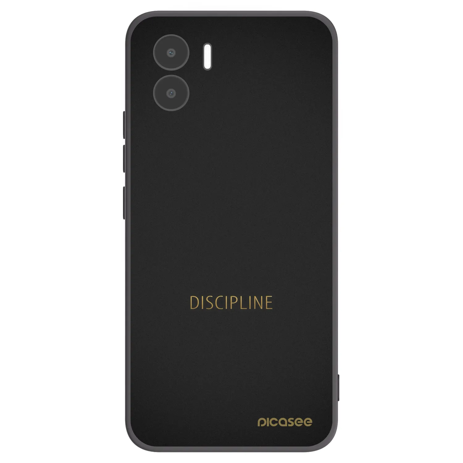 Picasee silikónový čierny obal pre Xiaomi Redmi A2 - Discipline