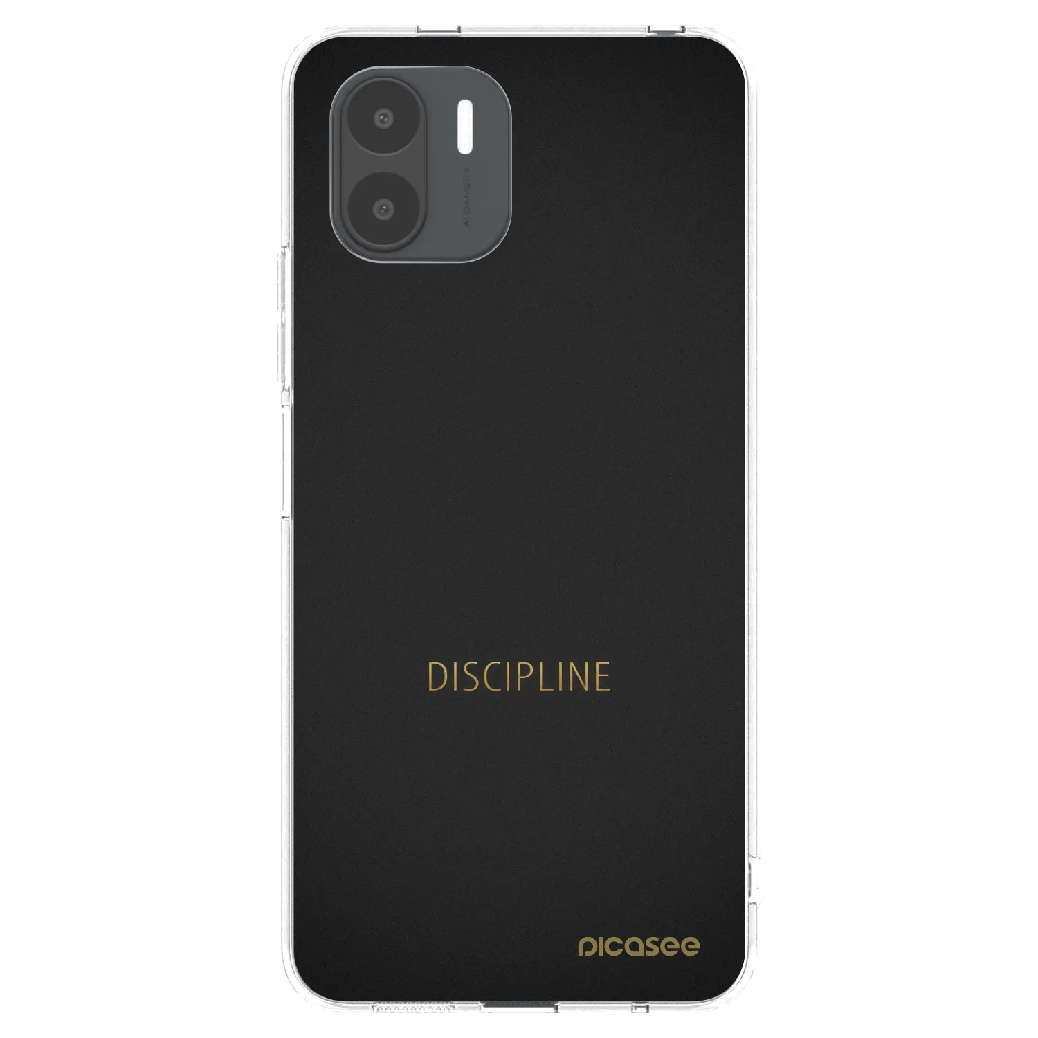 Silikónový prehľadný obal pre Xiaomi Redmi A2 - Discipline