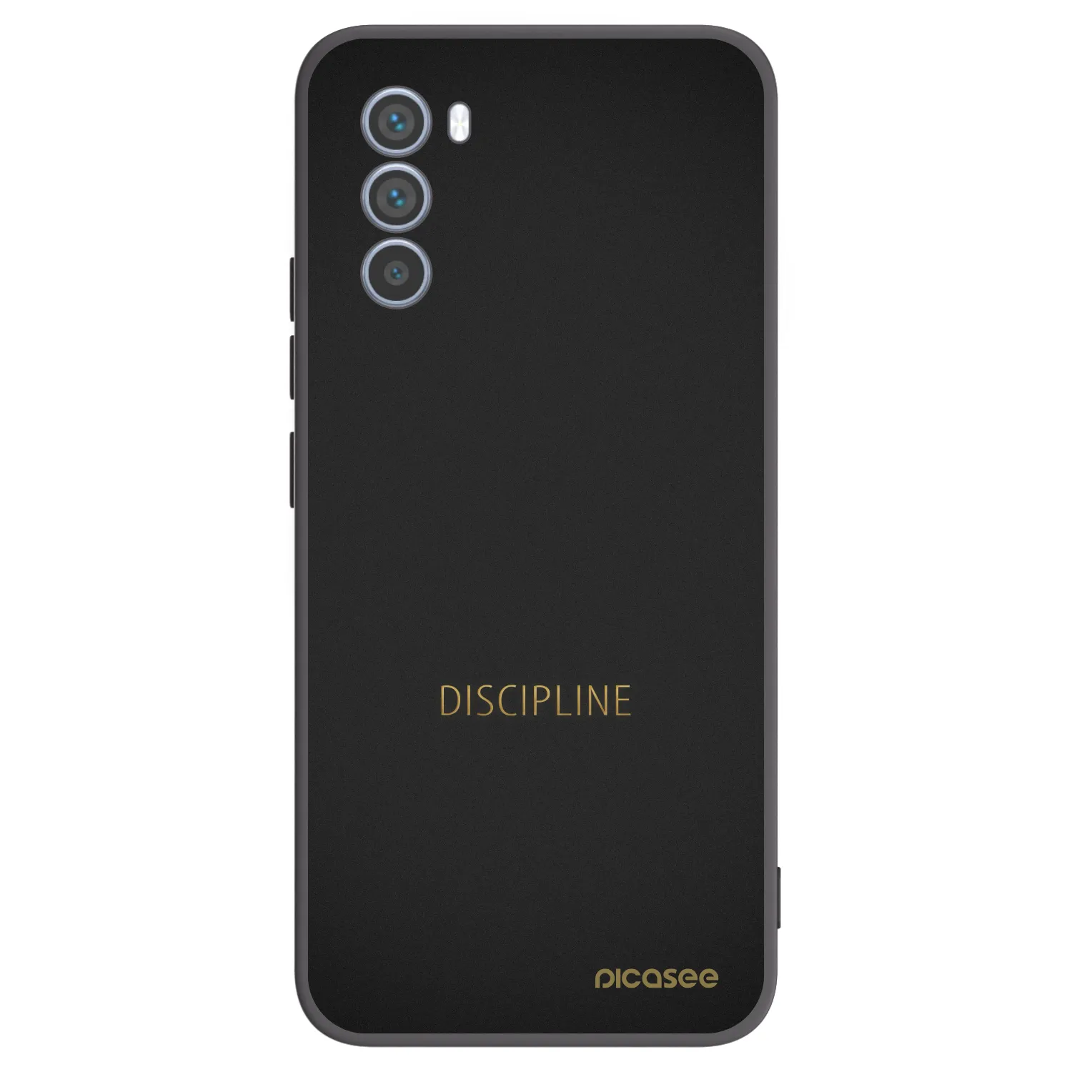 Picasee silikónový čierny obal pre Motorola Moto G62 - Discipline