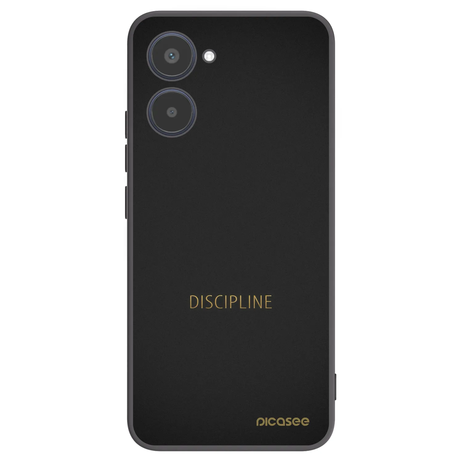 Picasee silikónový čierny obal pre Realme 10 4G - Discipline