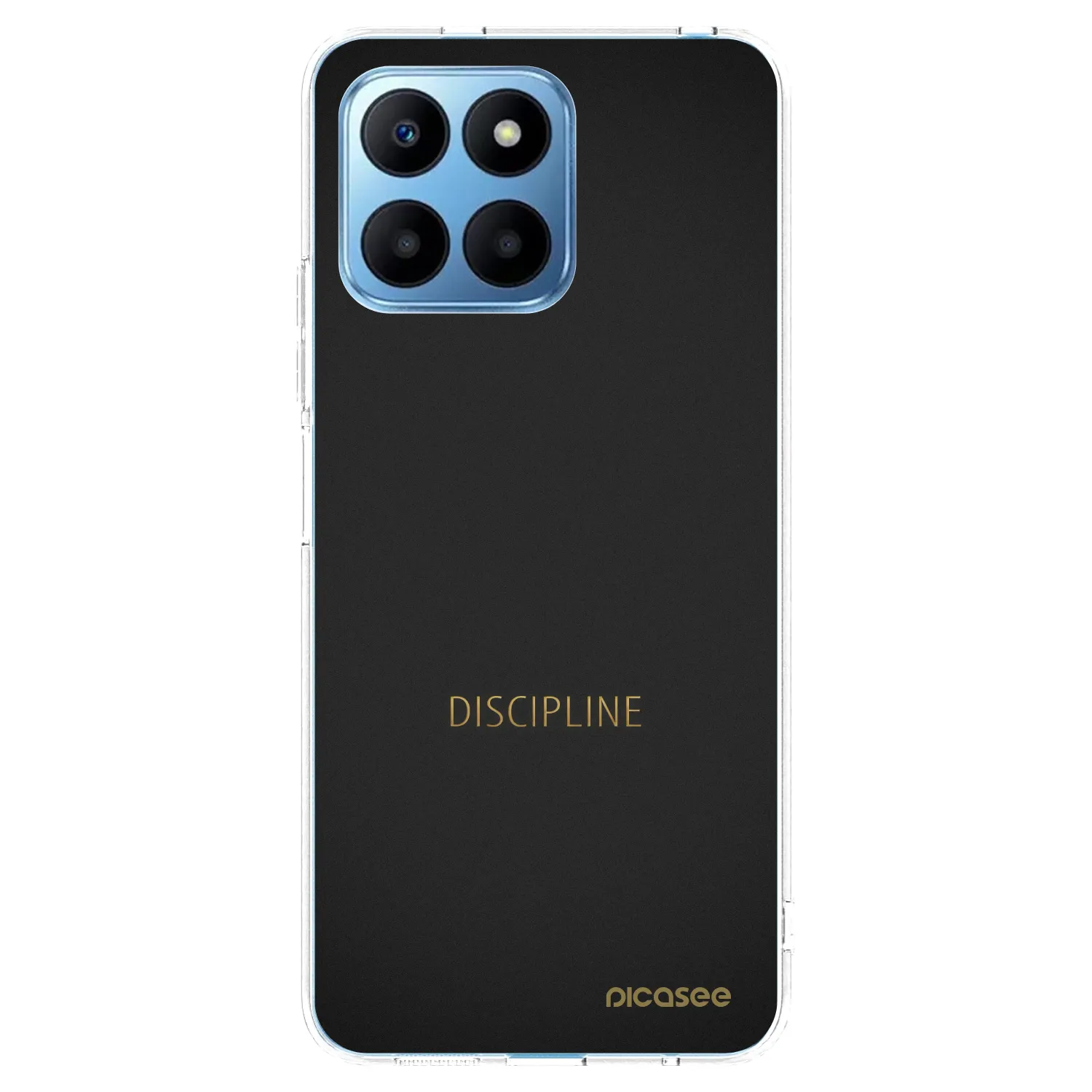 Silikónový prehľadný obal pre Honor 70 Lite - Discipline