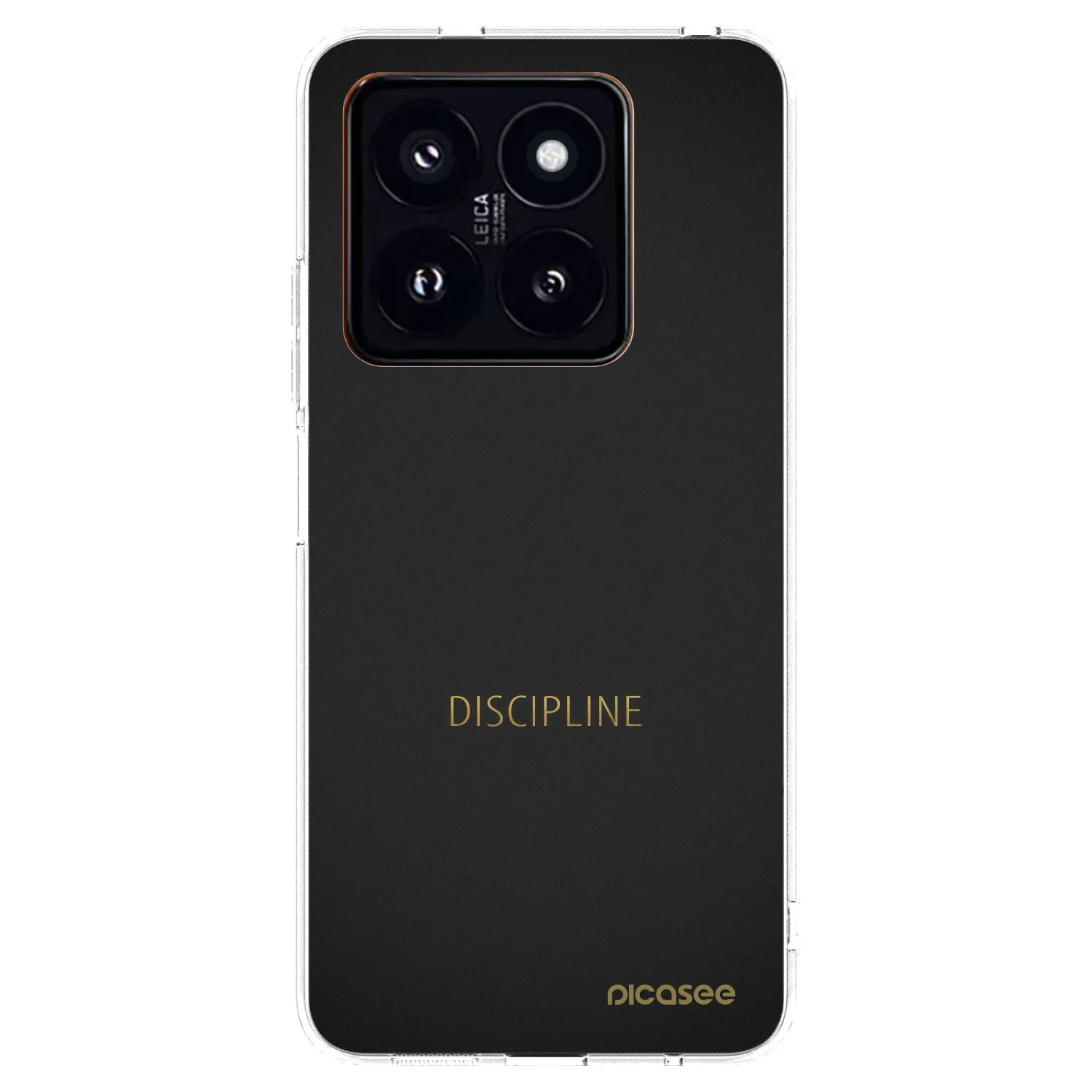 Silikónový prehľadný obal pre Xiaomi 14 Pro - Discipline