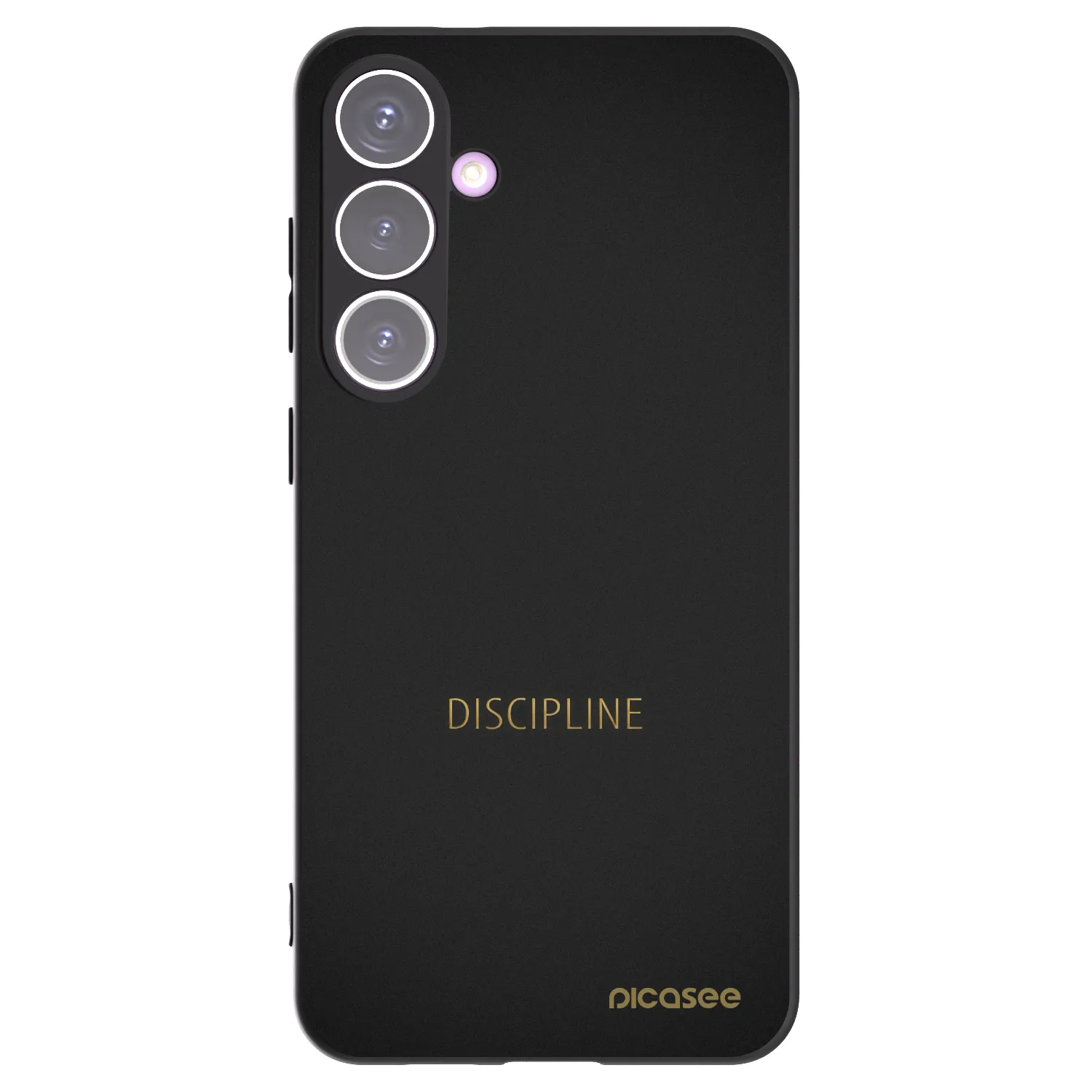Picasee silikónový čierny obal pre Samsung Galaxy S24+ S926B 5G - Discipline