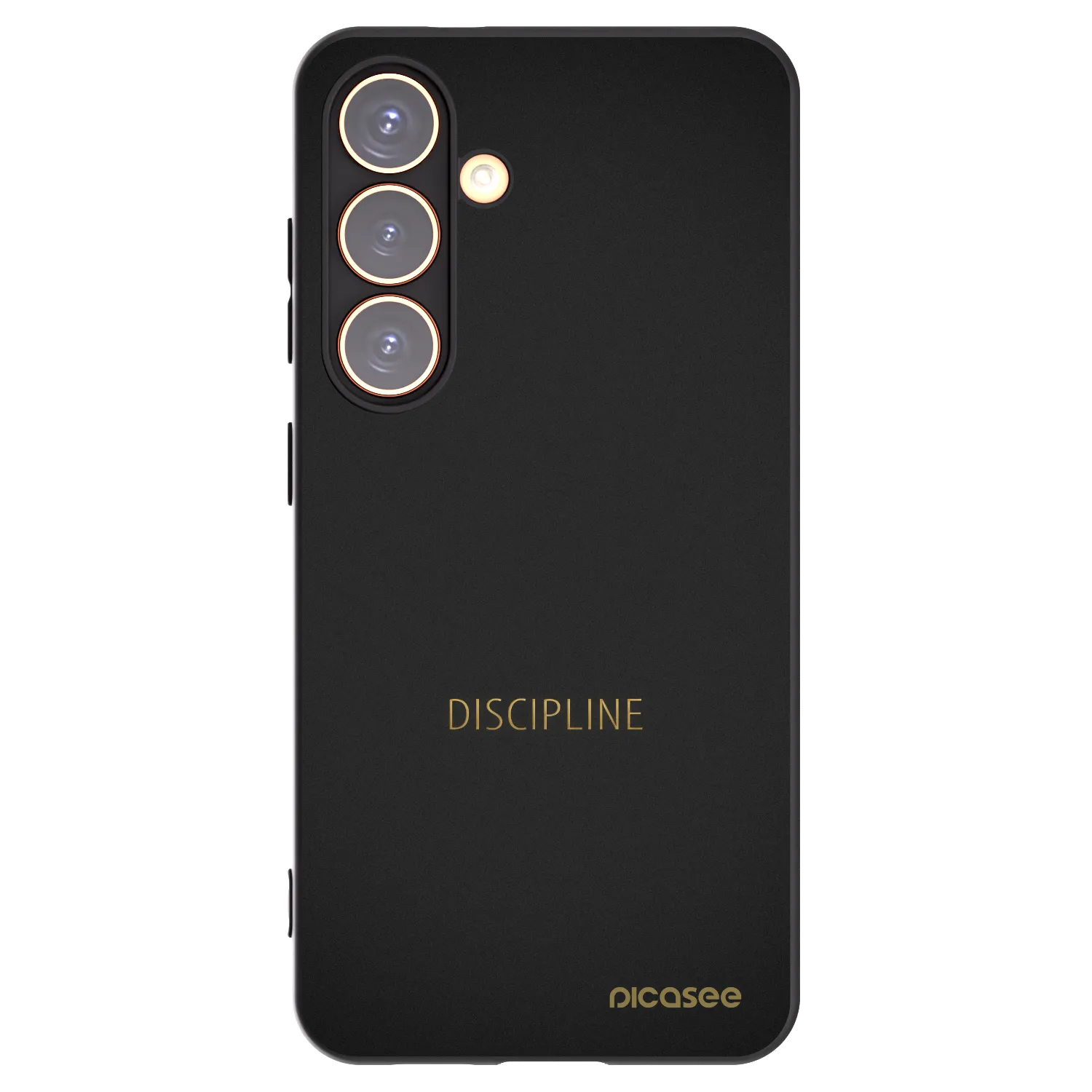 Silikónový čierny obal pre Samsung Galaxy S24 S921B 5G - Discipline