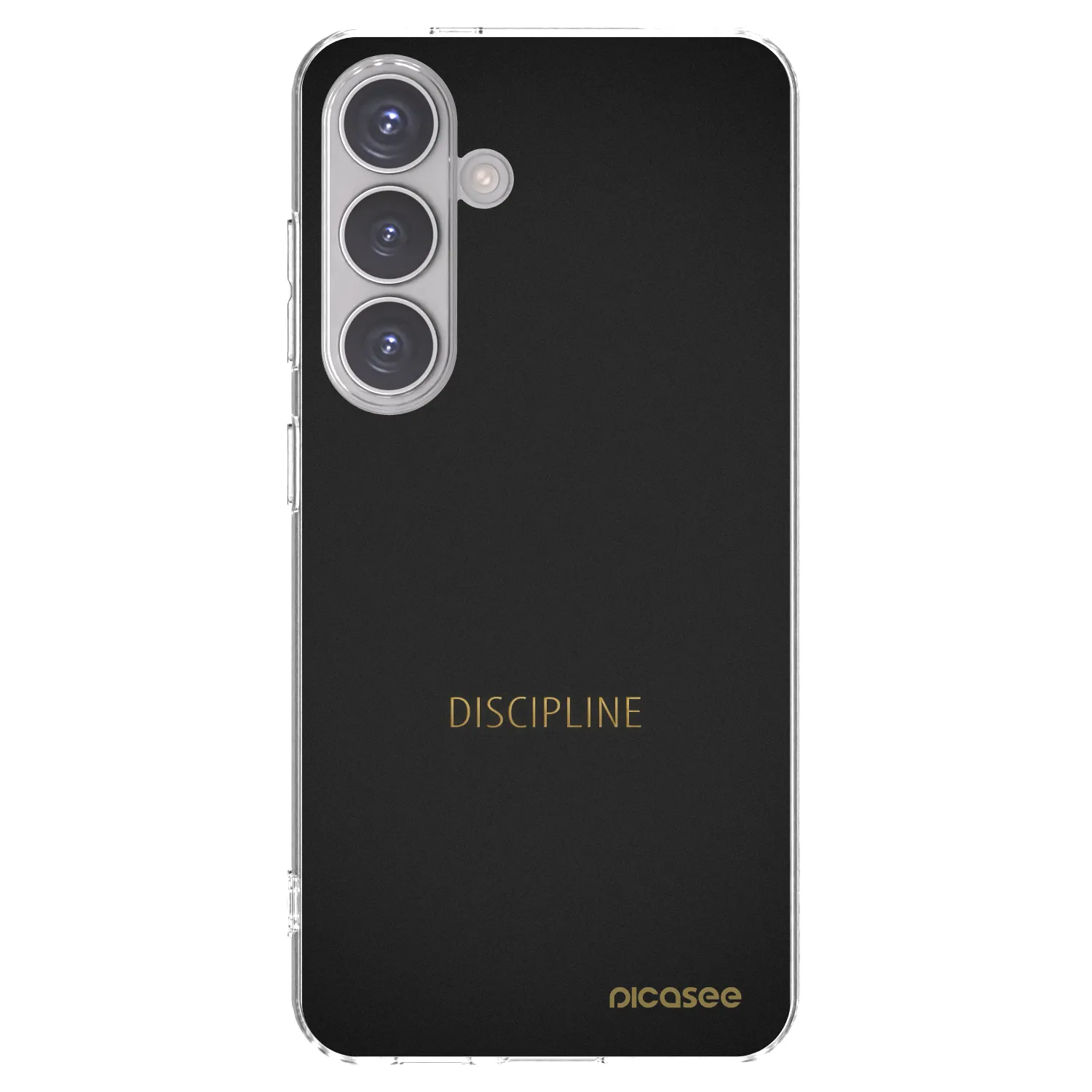 Picasee silikónový prehľadný obal pre Samsung Galaxy S24 S921B 5G - Discipline