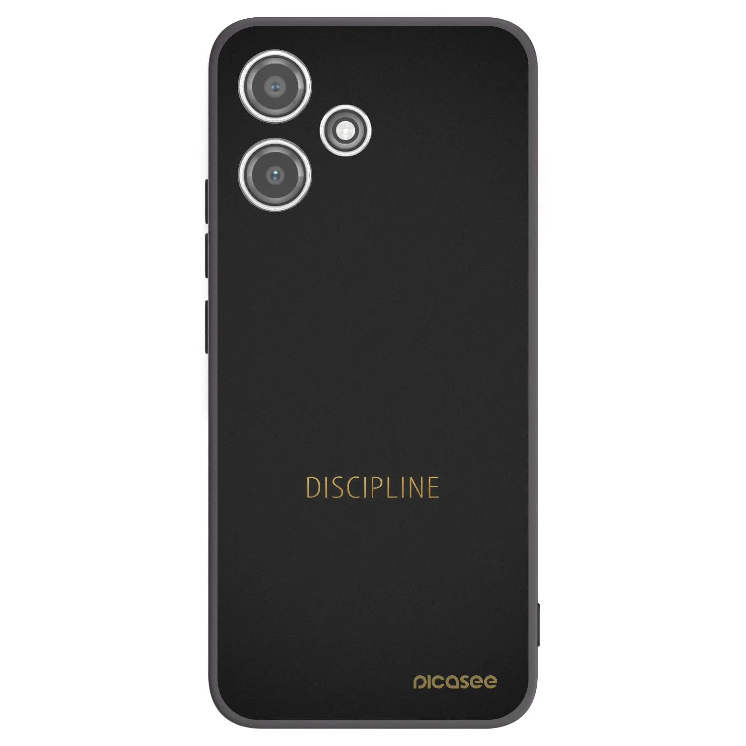 Picasee silikónový čierny obal pre Xiaomi Redmi 12 5G - Discipline