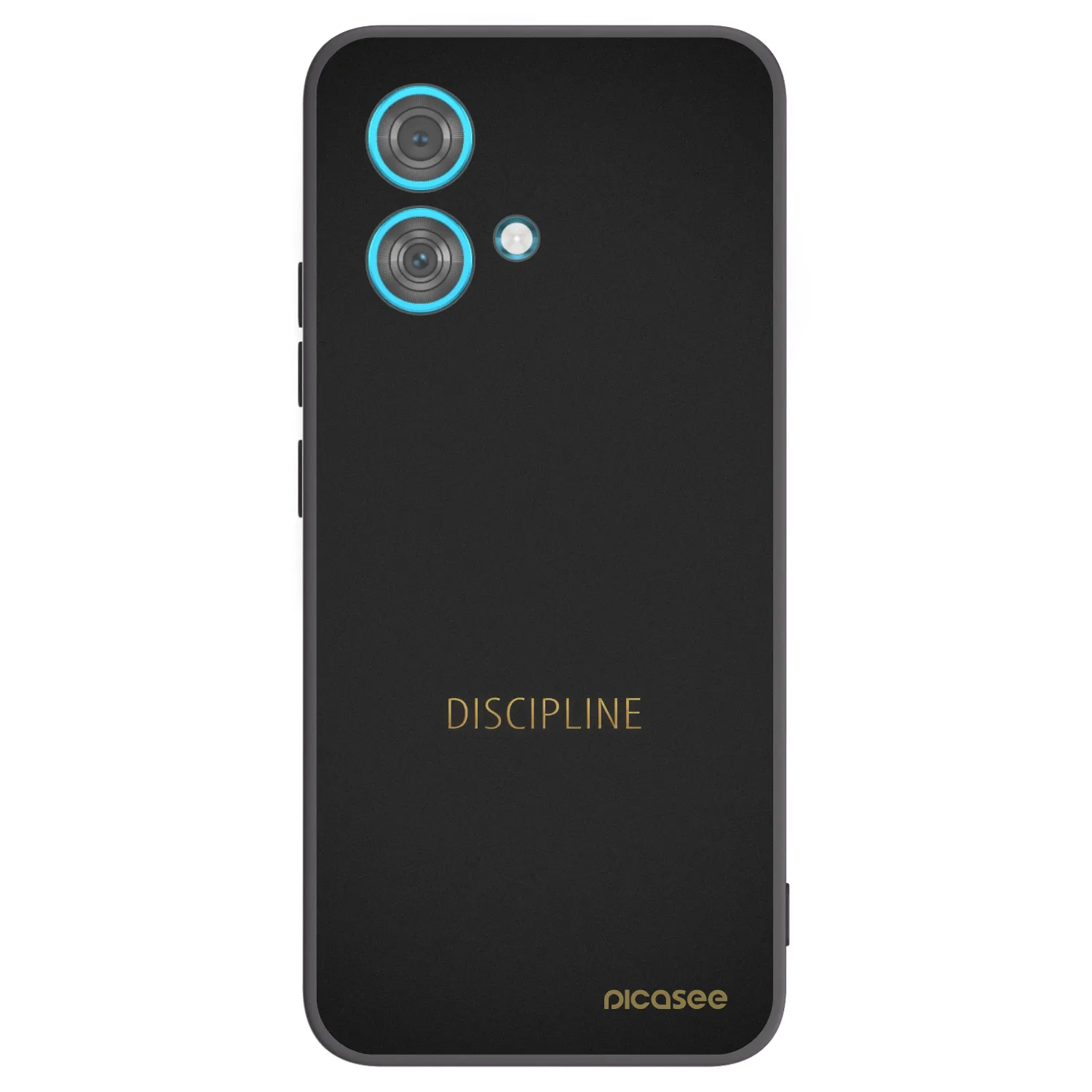 Picasee silikónový čierny obal pre Motorola Edge 40 Neo - Discipline