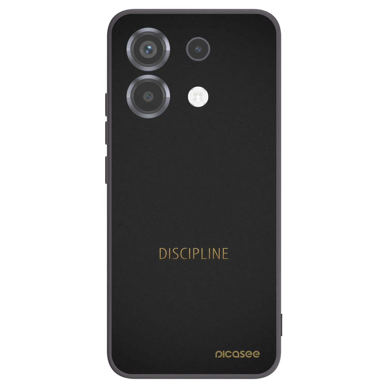 Picasee silikónový čierny obal pre Xiaomi Poco X6 - Discipline