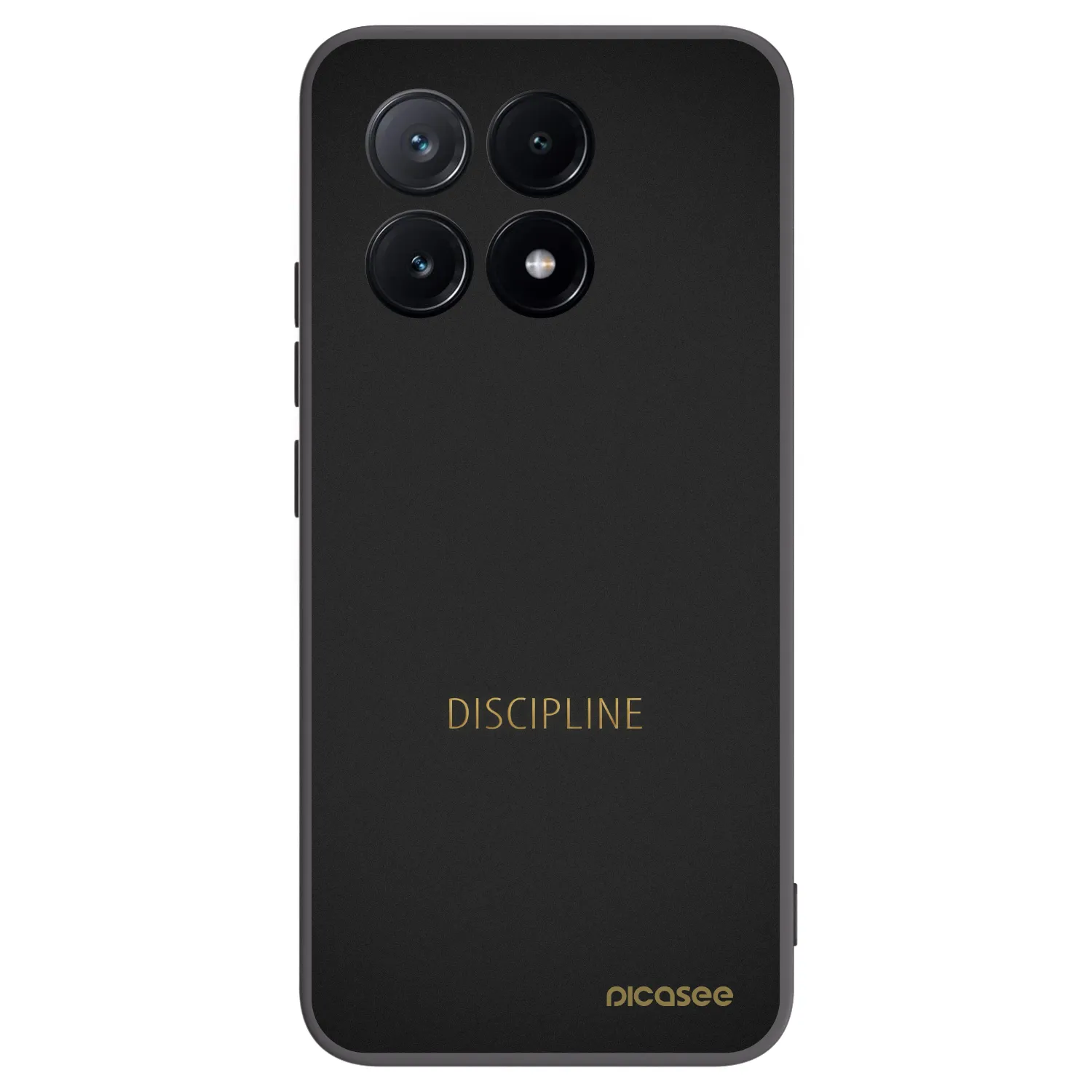 Silikónový čierny obal pre Xiaomi Poco X6 Pro - Discipline