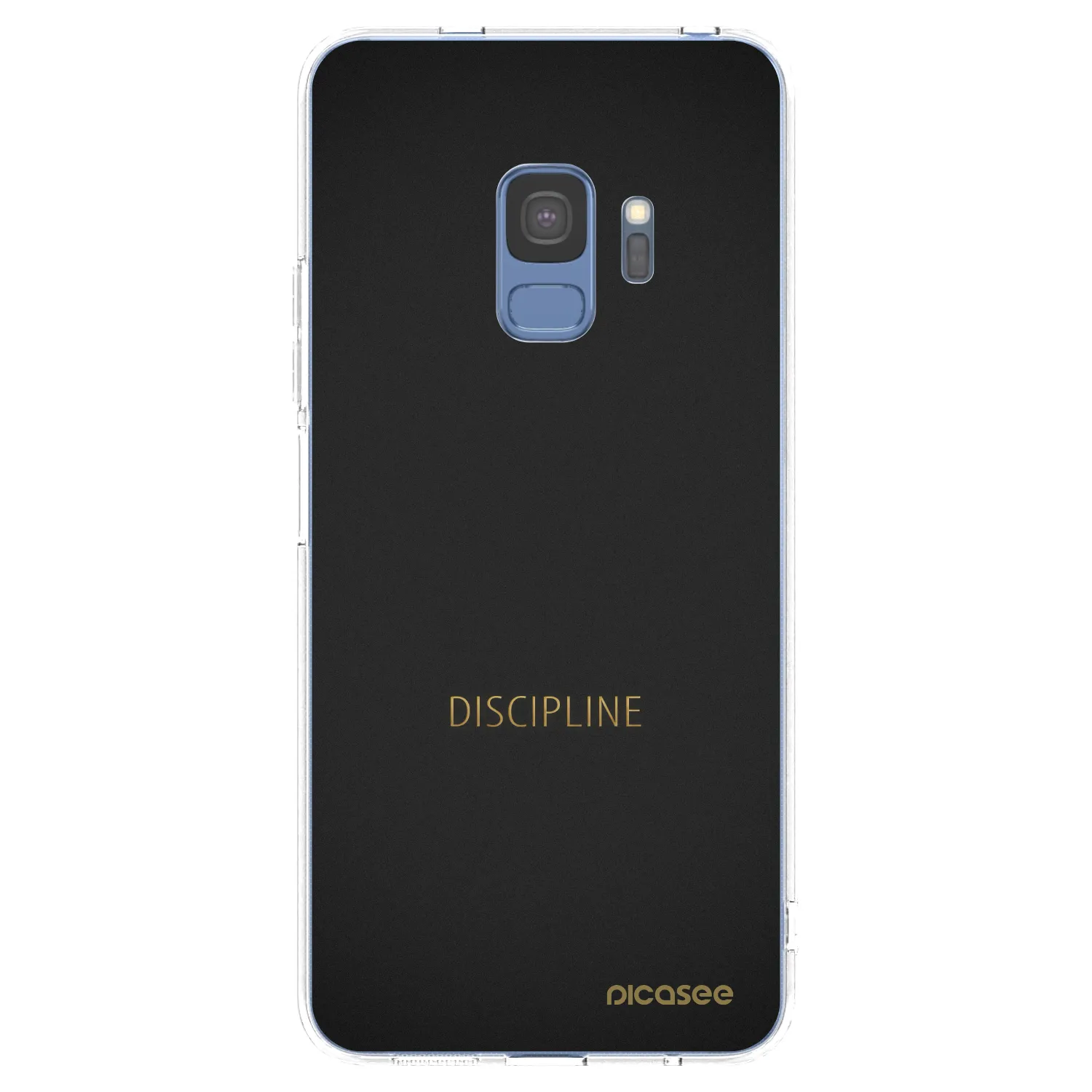 Picasee silikónový prehľadný obal pre Samsung Galaxy S9 G960F - Discipline
