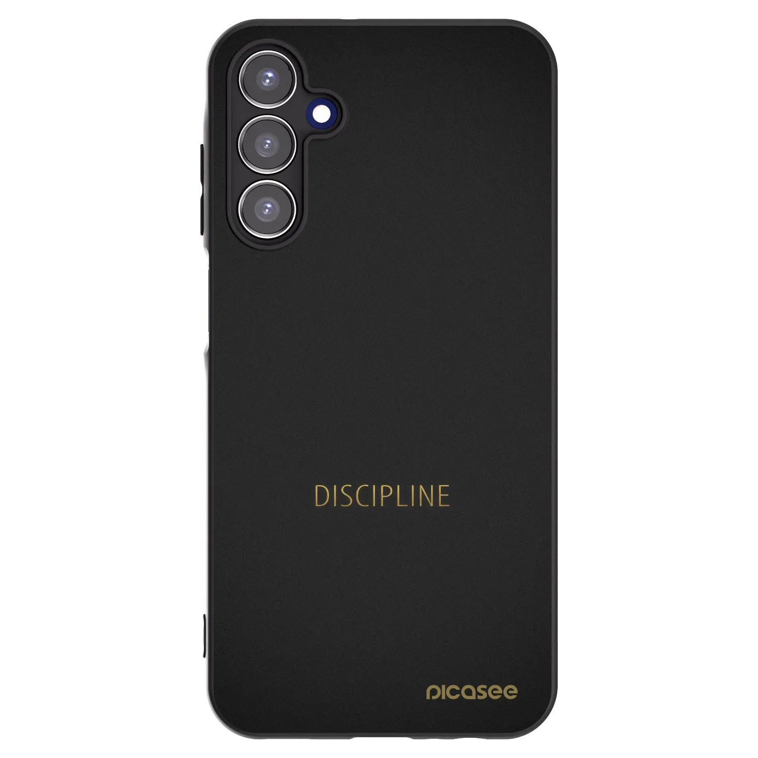 Picasee silikónový čierny obal pre Samsung Galaxy A15 A156B 5G - Discipline