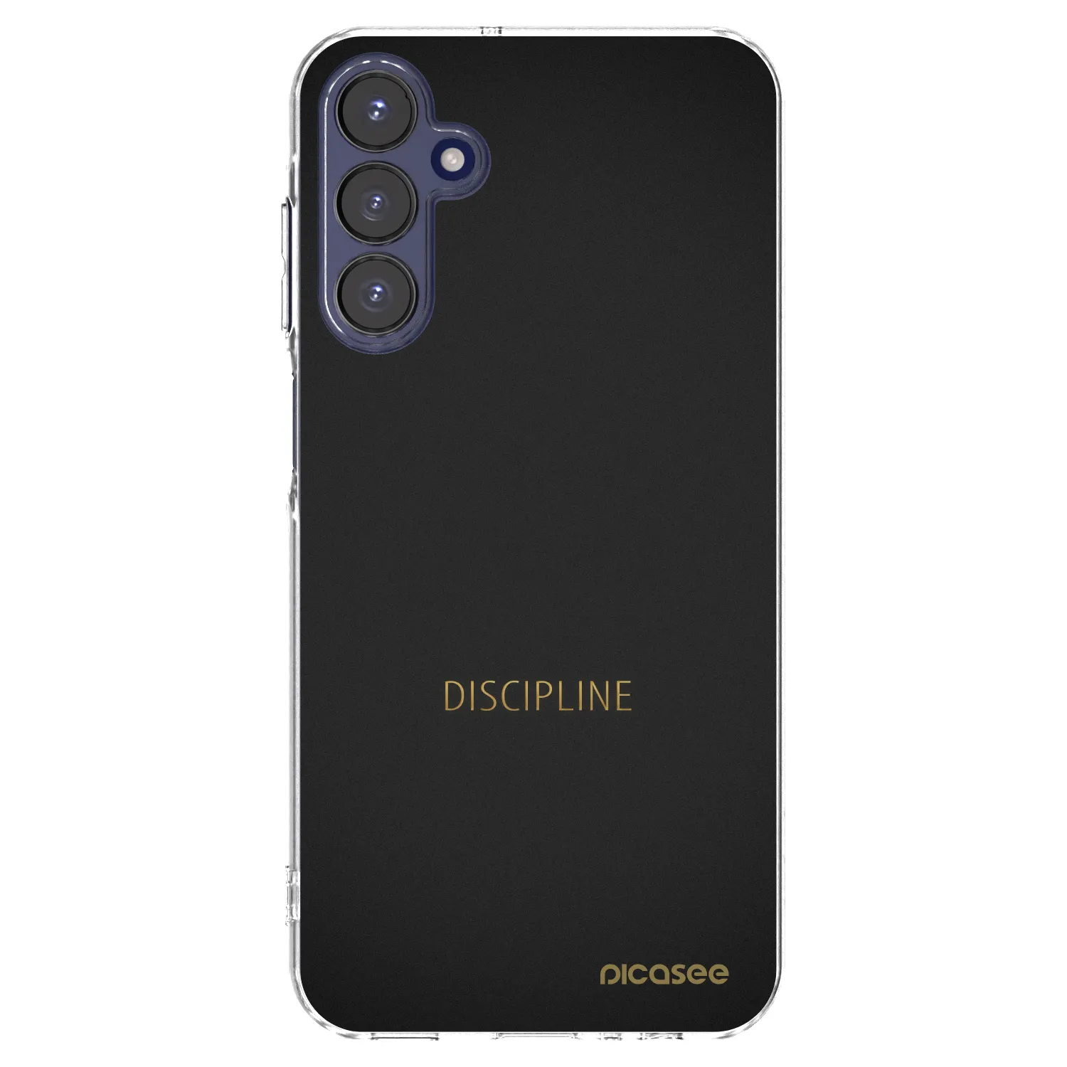 Picasee silikónový prehľadný obal pre Samsung Galaxy A15 A155F 4G - Discipline