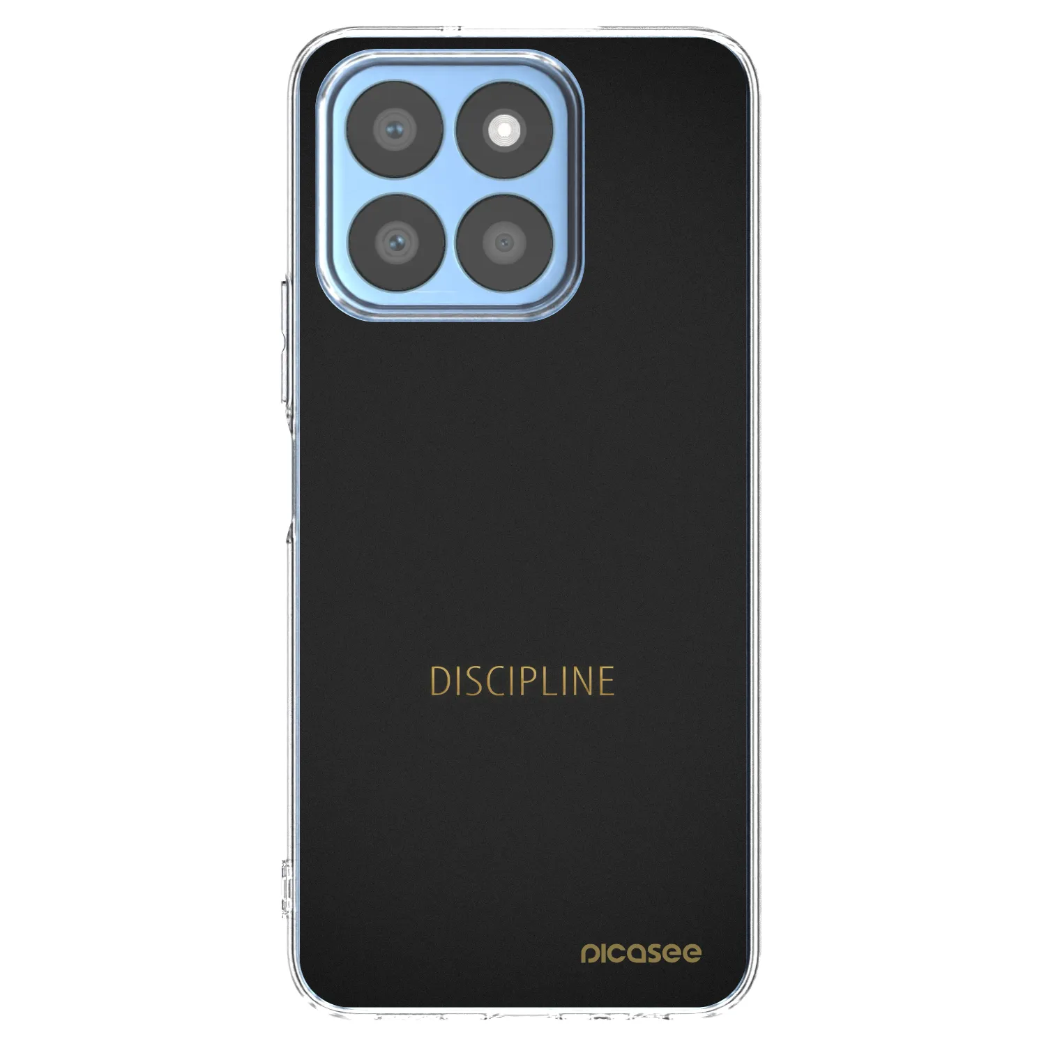 Silikónový prehľadný obal pre Honor X8b - Discipline